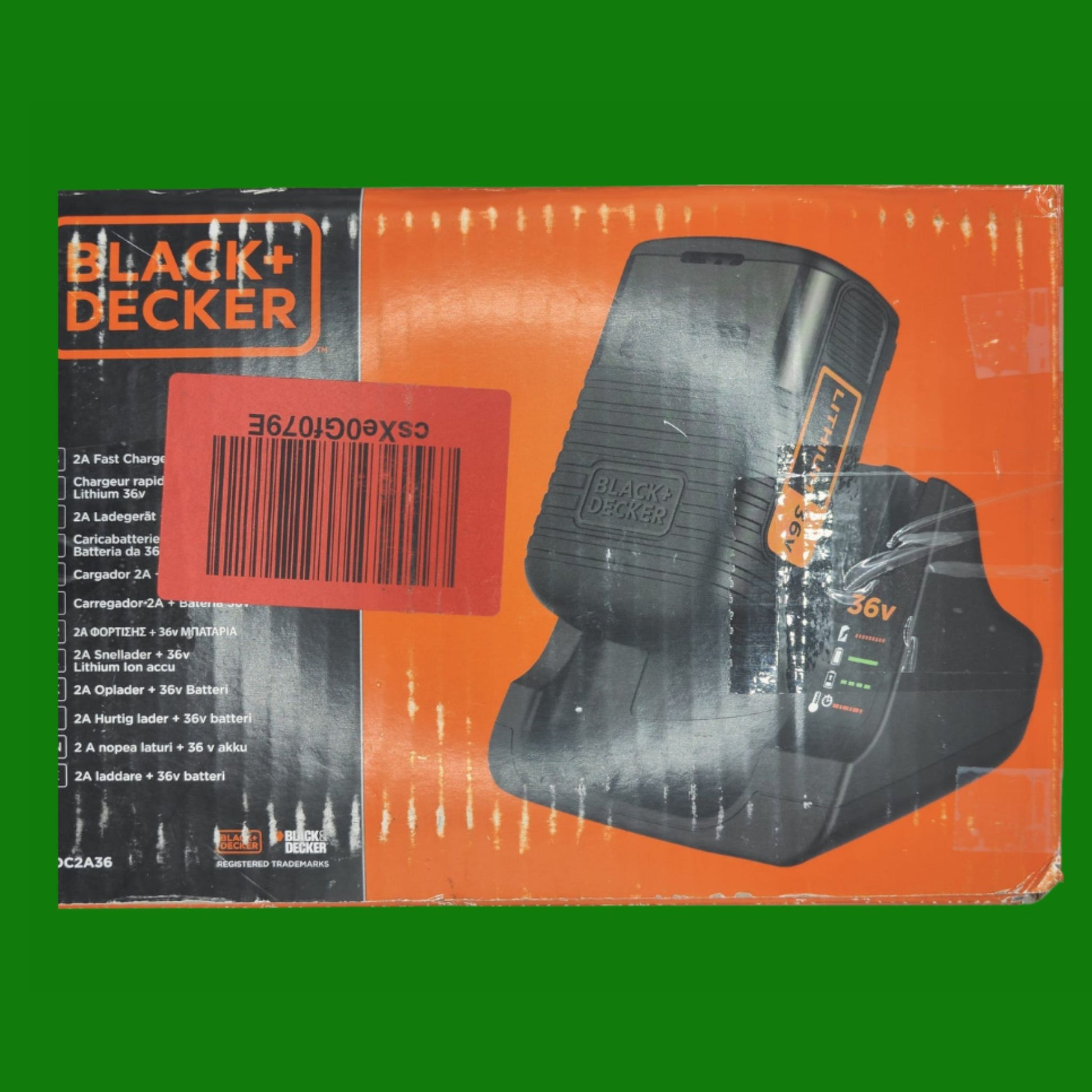 BLACK+DECKER STARTER KIT BATT 36V 2,0 + CARICATORE. BDC2A36-QW