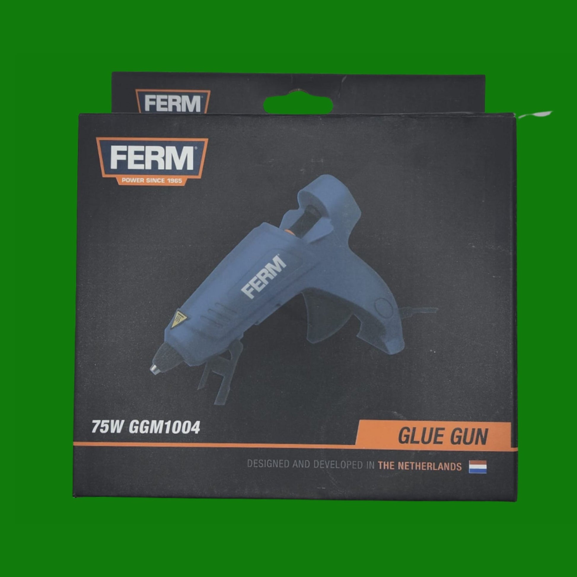 FERM Pistola elettrica per colla 75W Diametro 11.2 mm.