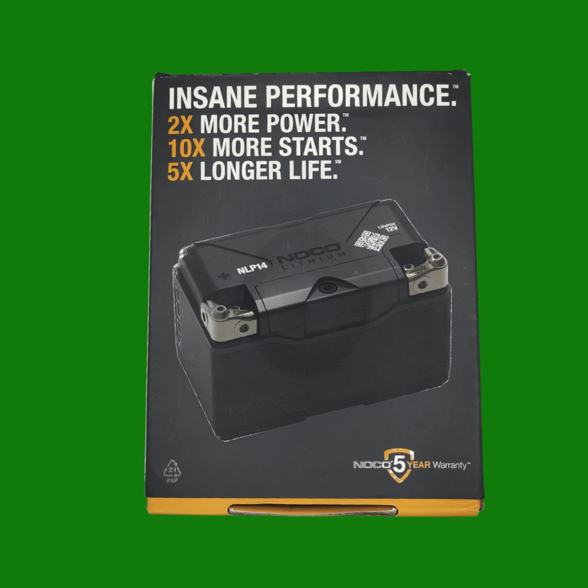 BATTERIA LITHIUM NOCO 12V 500A 4AH 51WH NLP14