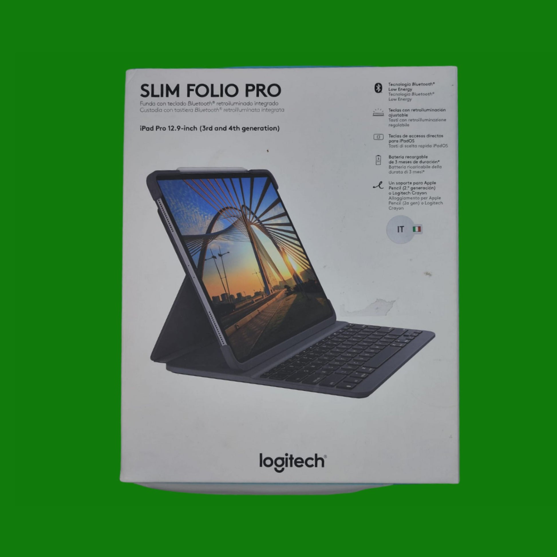 LOGITECH Slim Folio Pro Tastiera