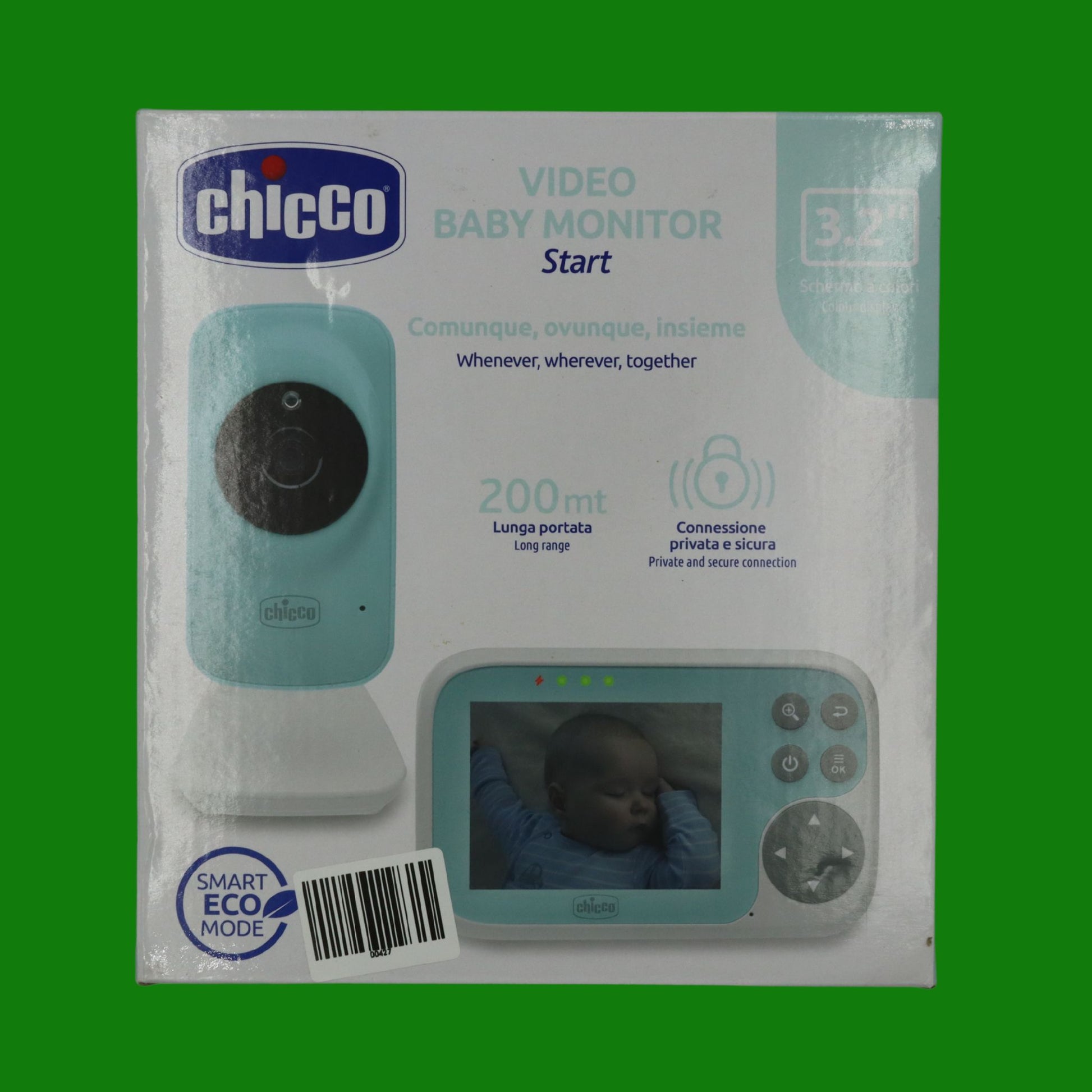 Chicco Baby Monitor Video Start, con Schermo a Colori 3.2 pollici