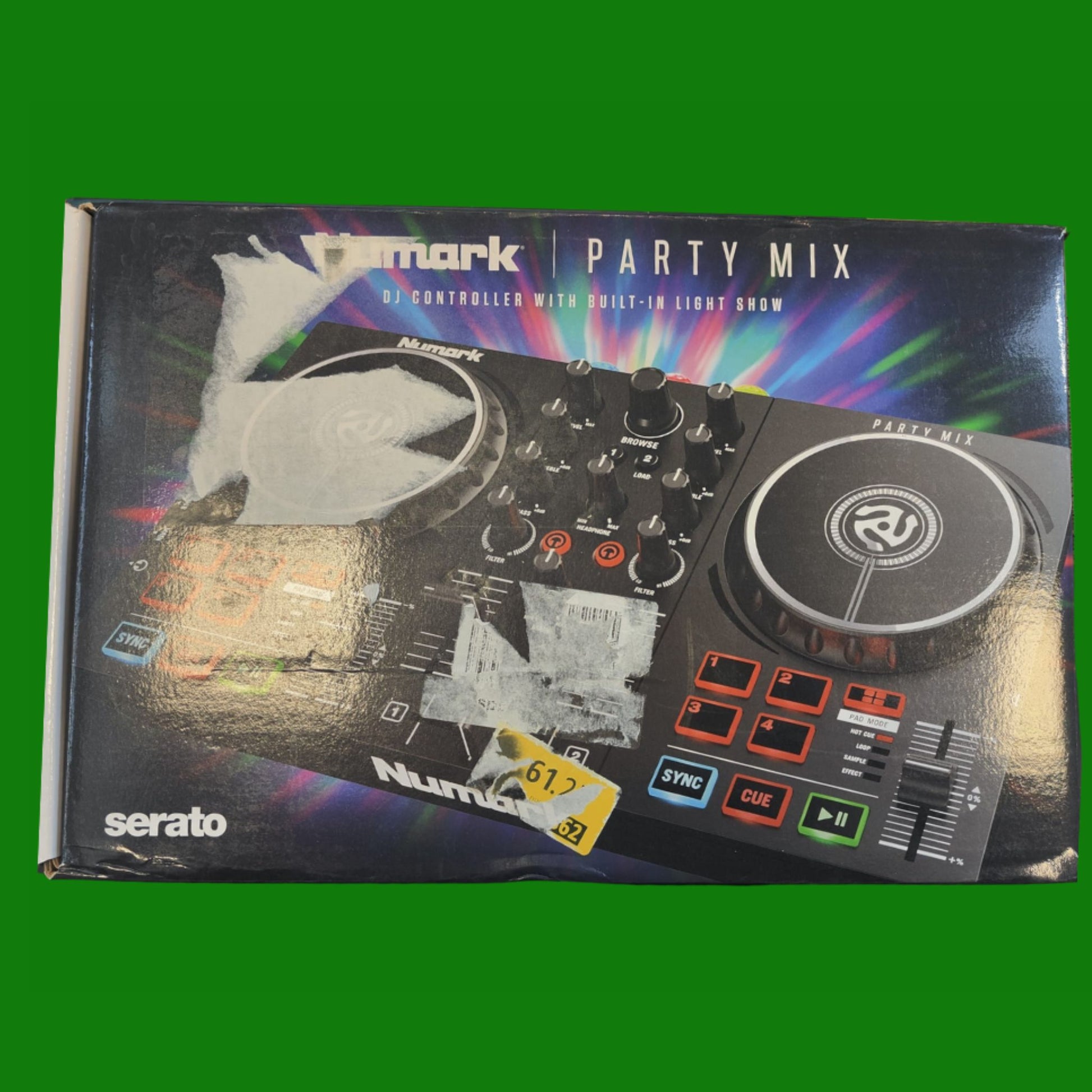 Numark Party mix MK2 + HF175 - Console DJ a 2 Canali con Scheda Audio