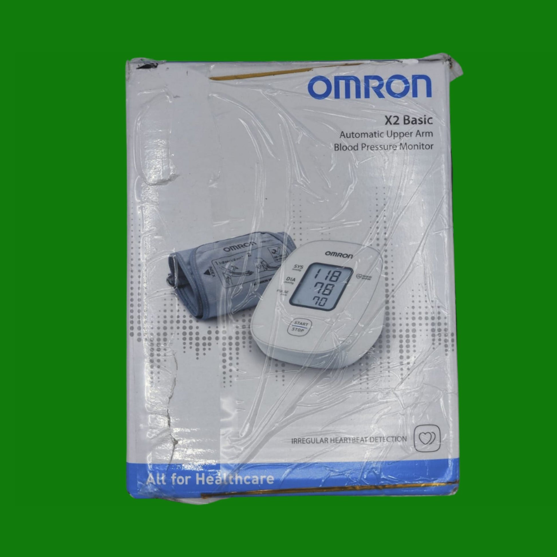 OMRON X2 Basic Misuratore di Pressione Arteriosa da Braccio Digitale