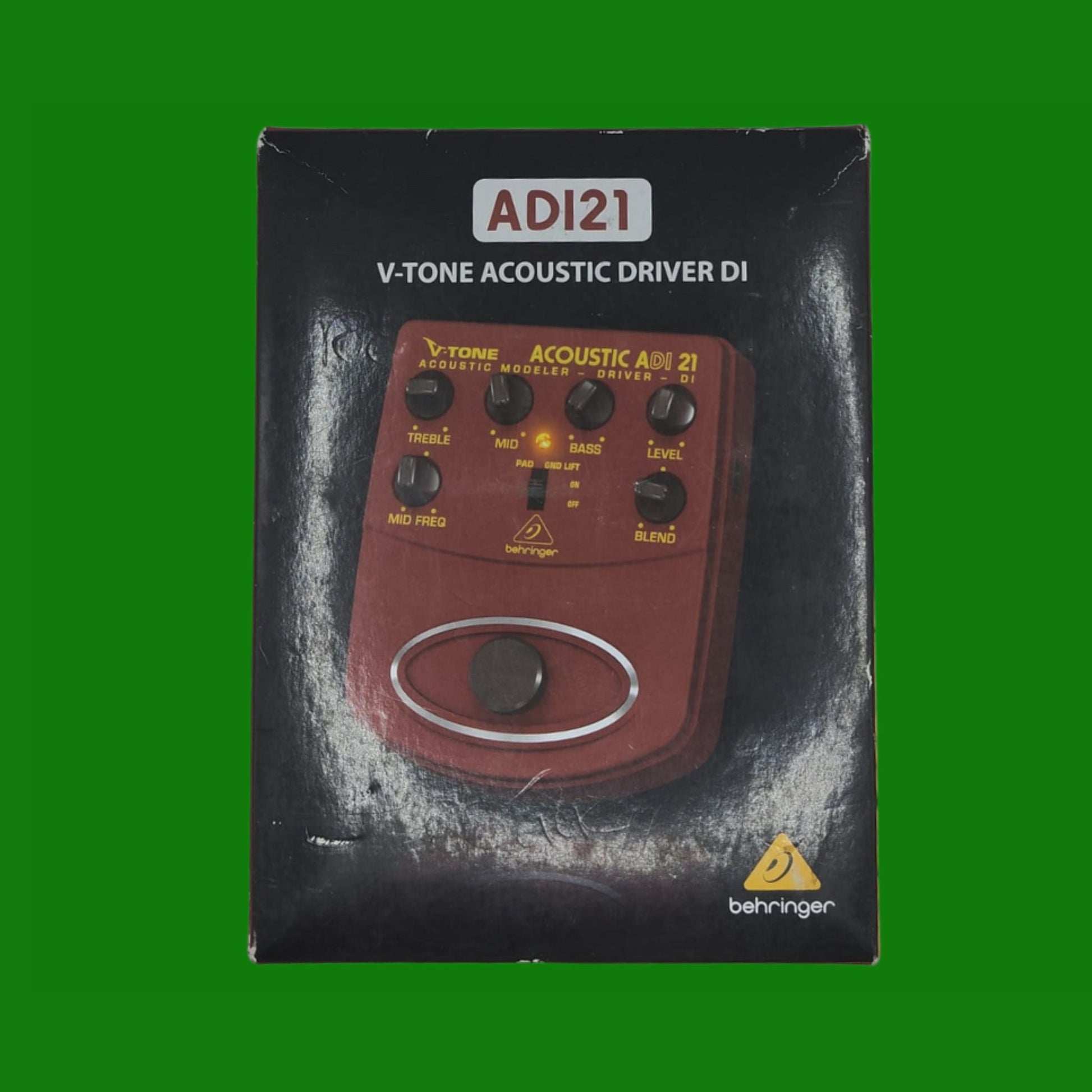 BEHRINGER ADI21 V-TONE ACOUSTIC EFFETTO PEDALE CHITARRA ACUSTICA DI-BOX