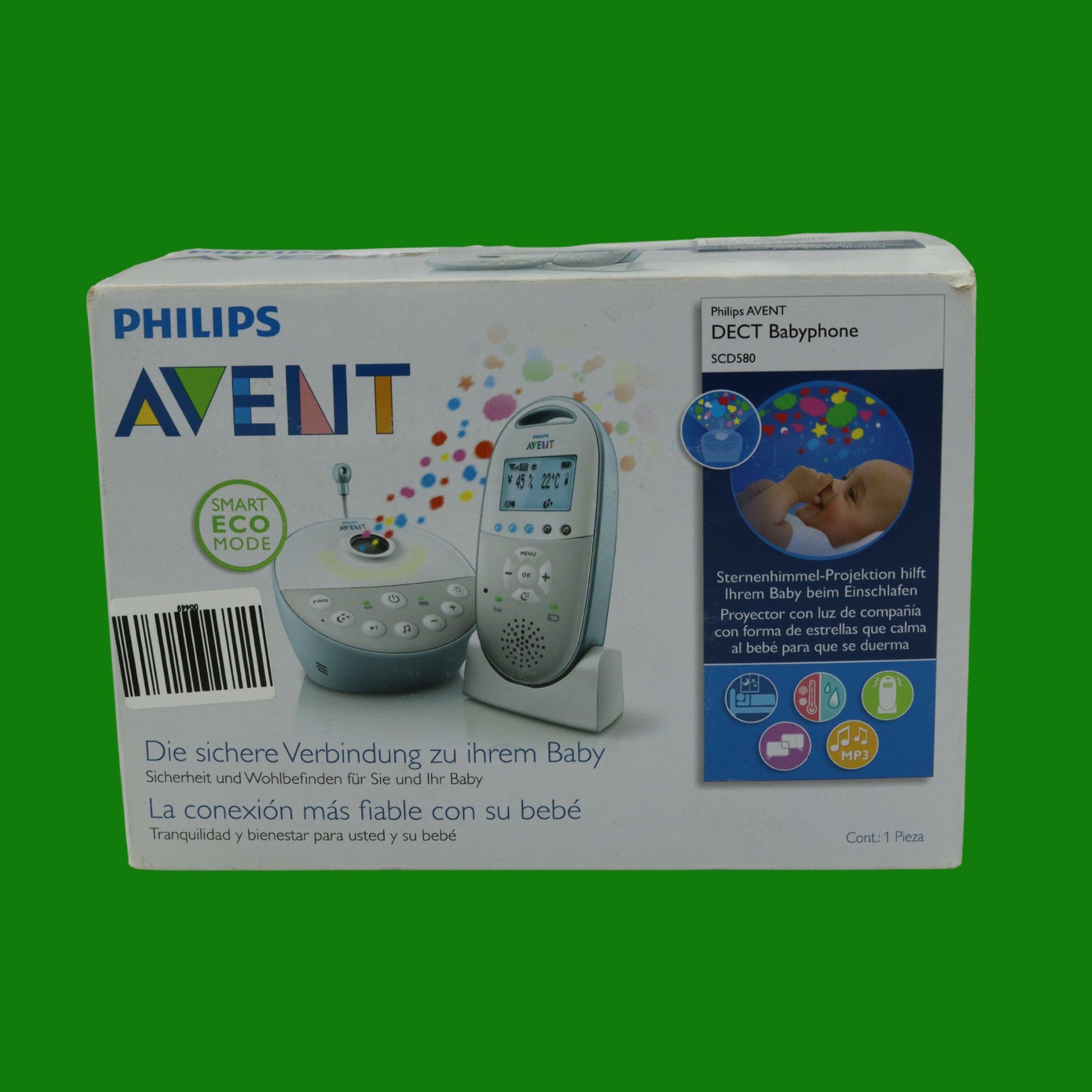 Philips Avent Audio Monitors
Baby Monitor DECT
SCD580/00