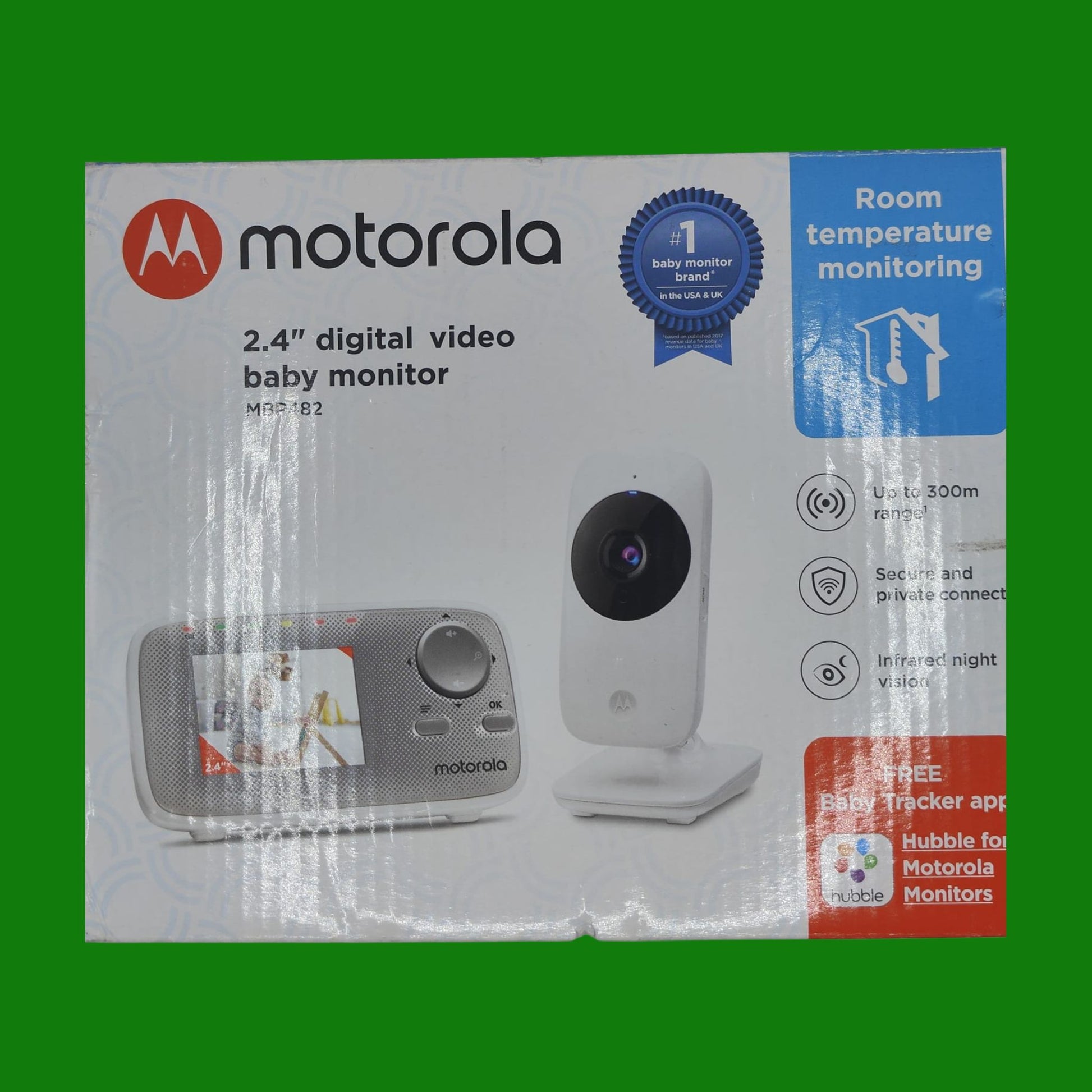 Motorola Nursery MBP 482 Video Baby Monitor - Telecamera Baby Monitor