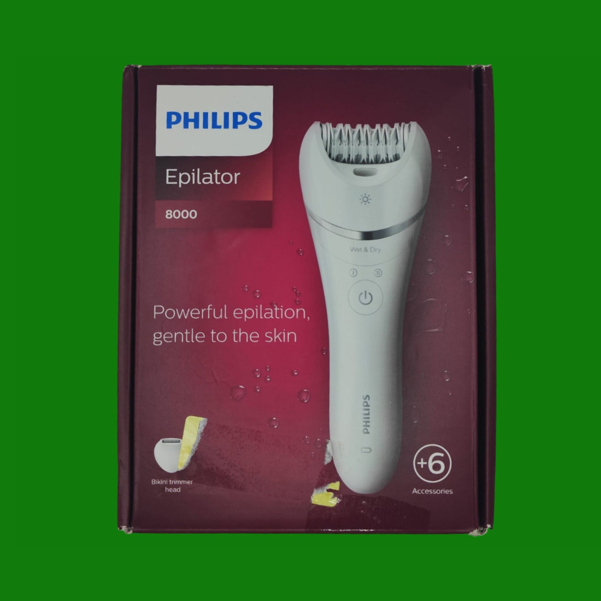Philips Epilator Series 8000, dispositivo di epilazione