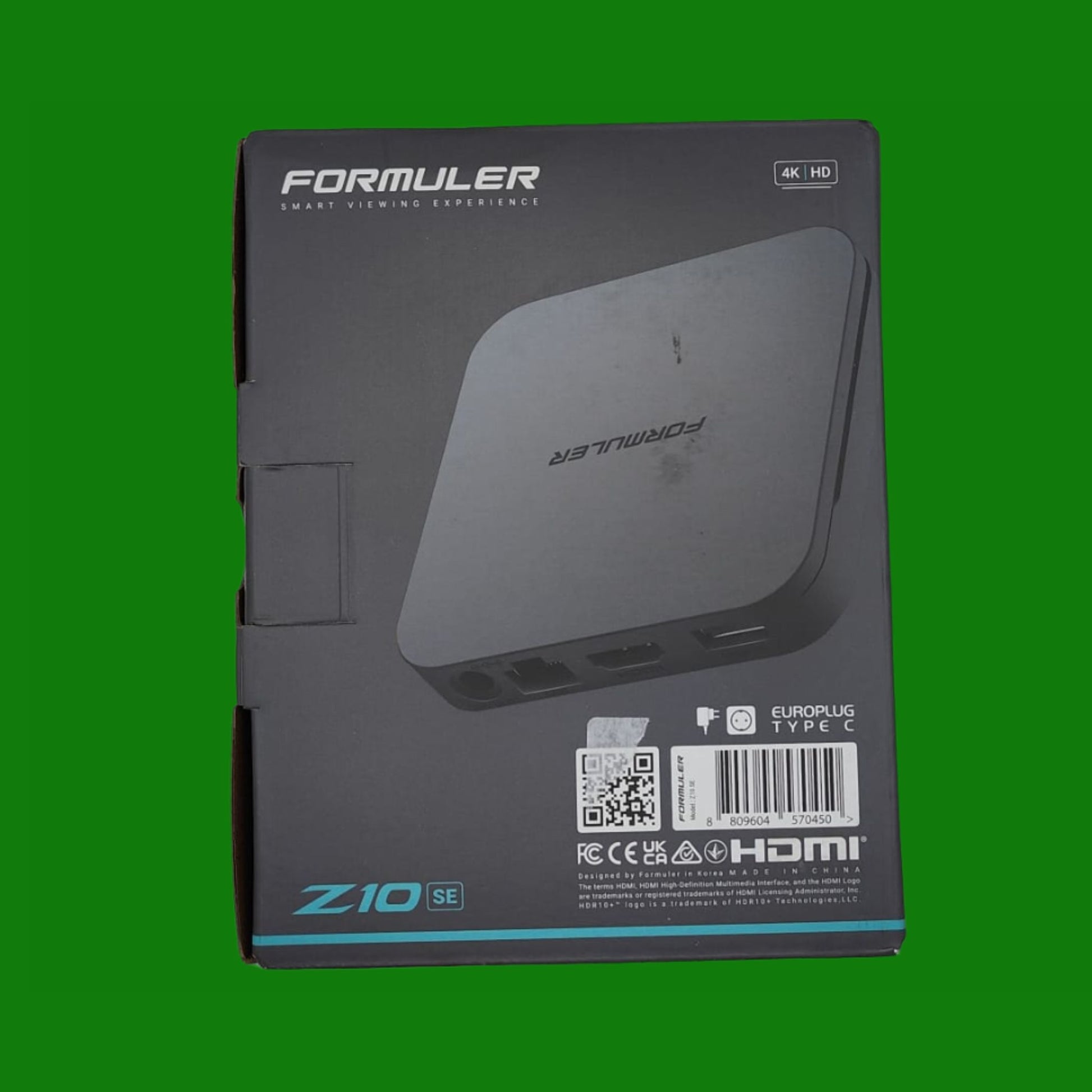 Formuler Z10 SE 4K Android 10 OTT Media Streamer 2GB RAM 4GB