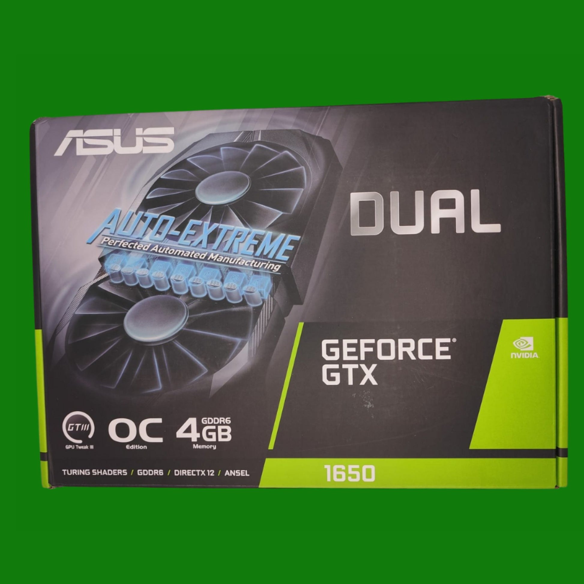 ASUS DUAL NVIDIA GeForce GTX 1650 EVO OC Edition Scheda Grafica 4 GB, GDDR6 128-bit