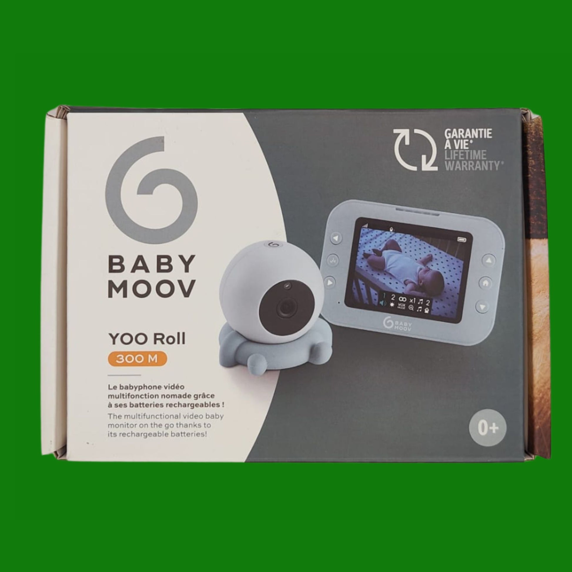 Babymoov Baby monitor con videocamera senza fili YOO Roll