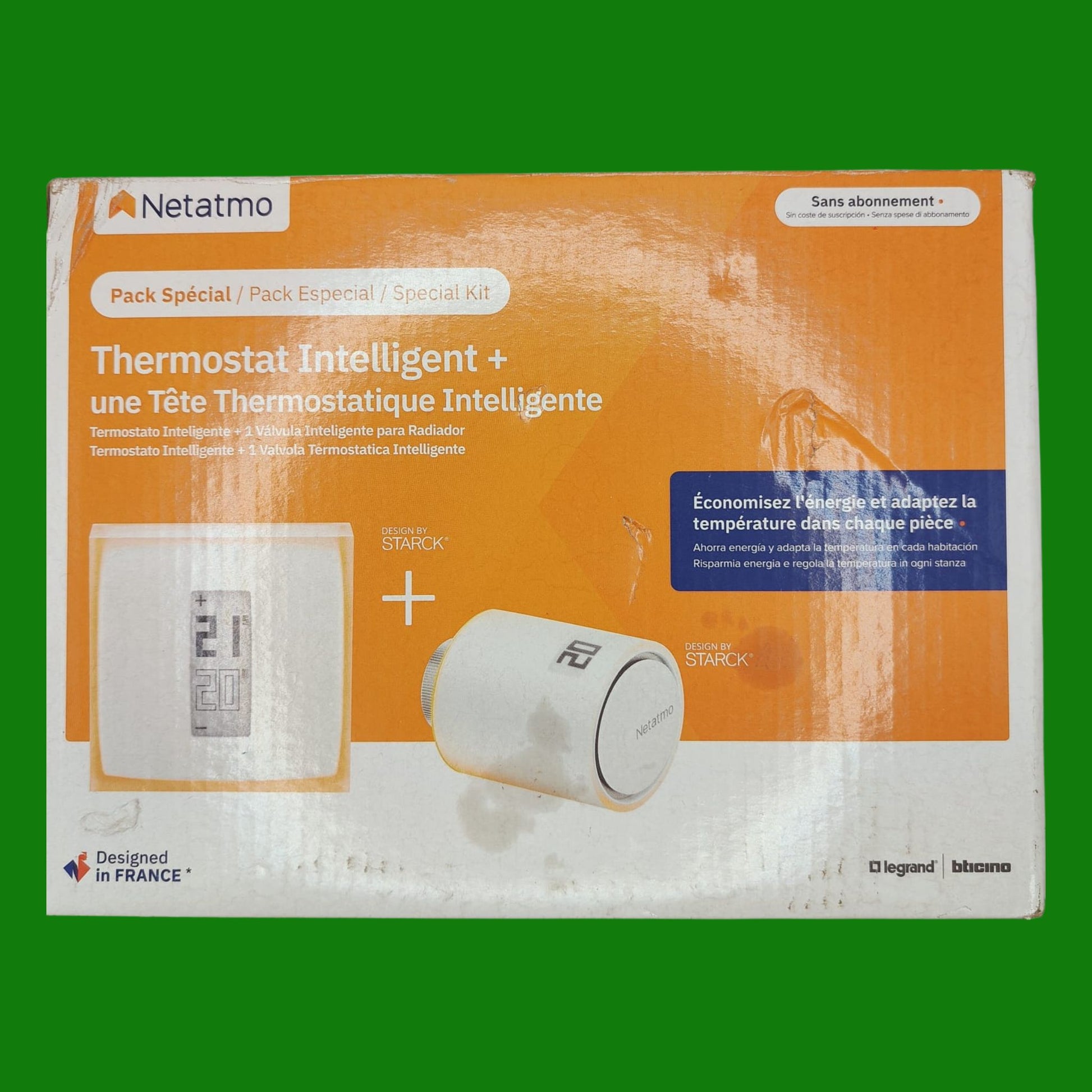 Netatmo TERMOSTATO PIU VALVOLA INTELLIGENTE