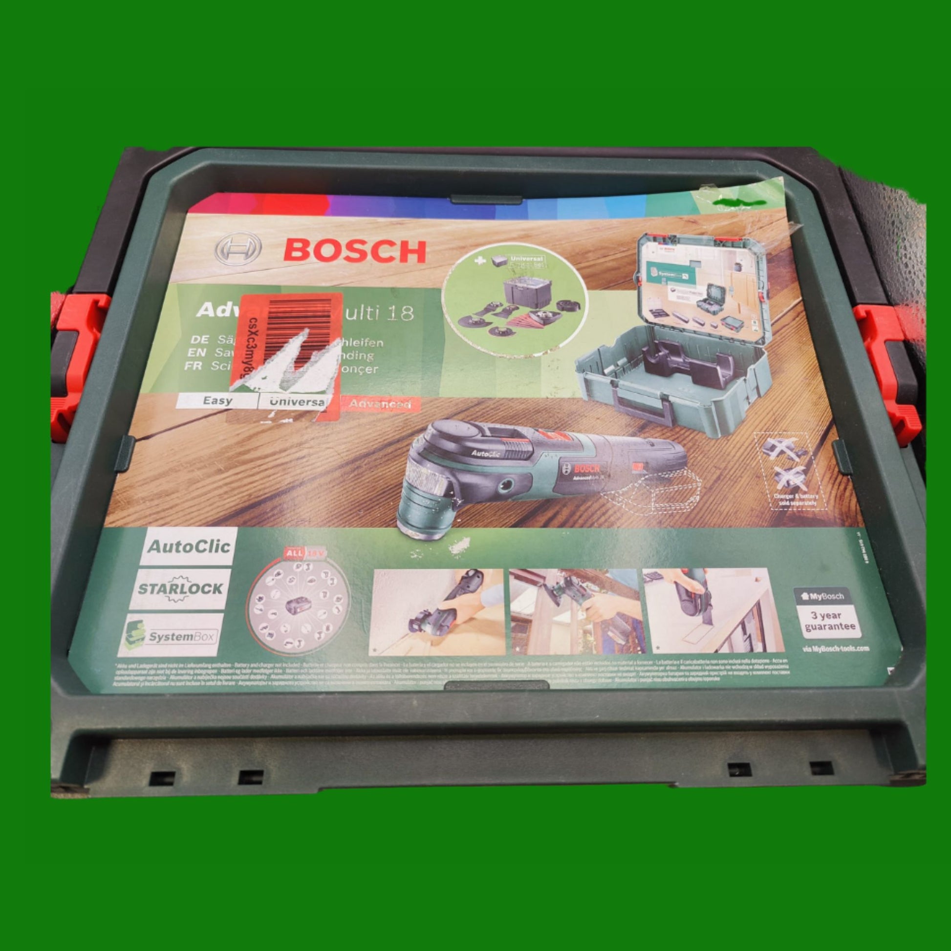 Bosch Home and Garden Utensile Multifunzione PMF 220 CE Set, Verde