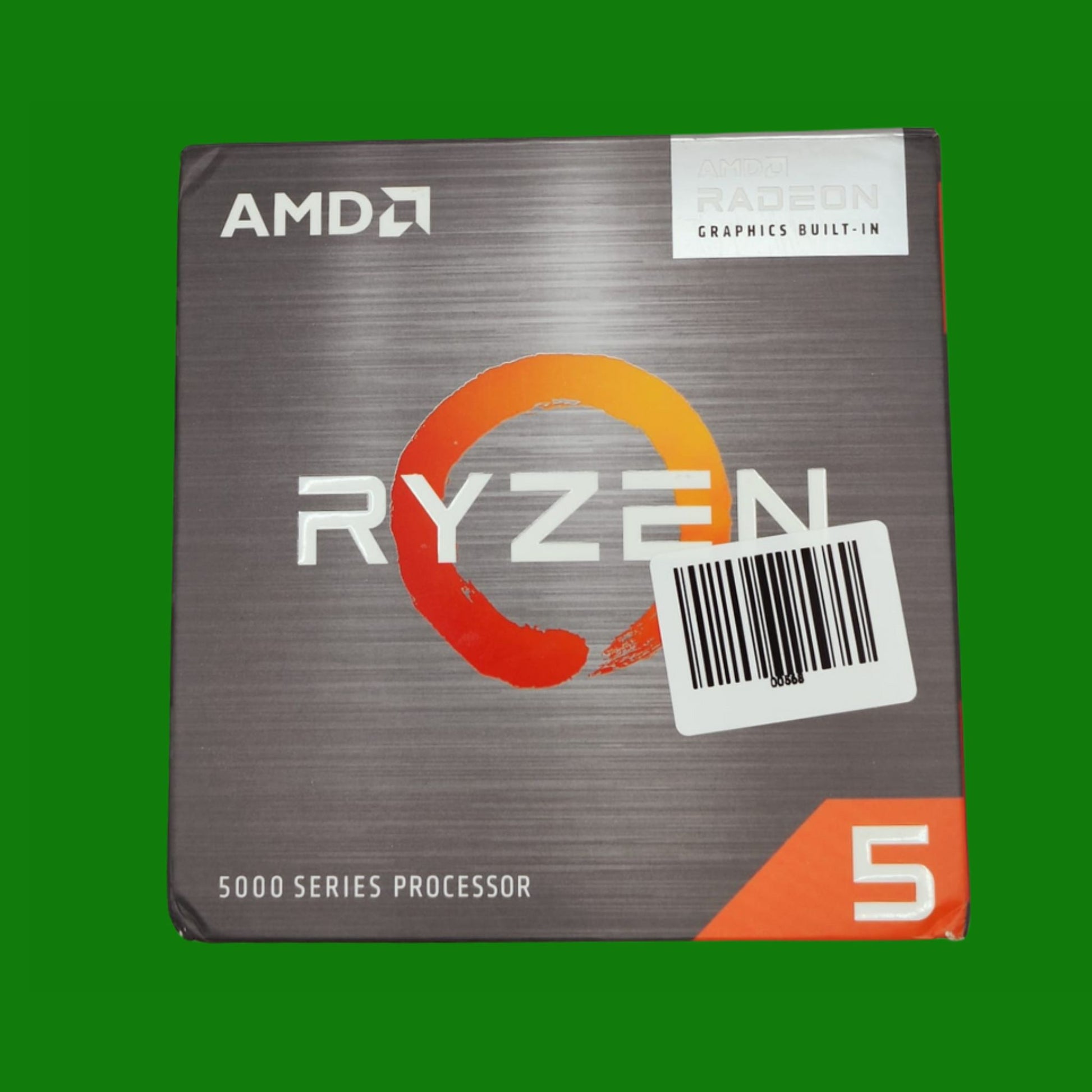 Processore AMD Ryzen 5 5600G (scheda grafica integrata Radeon, 6 Cores /12 Threads, 65W TDP, AM4 Socket, 19MB cache