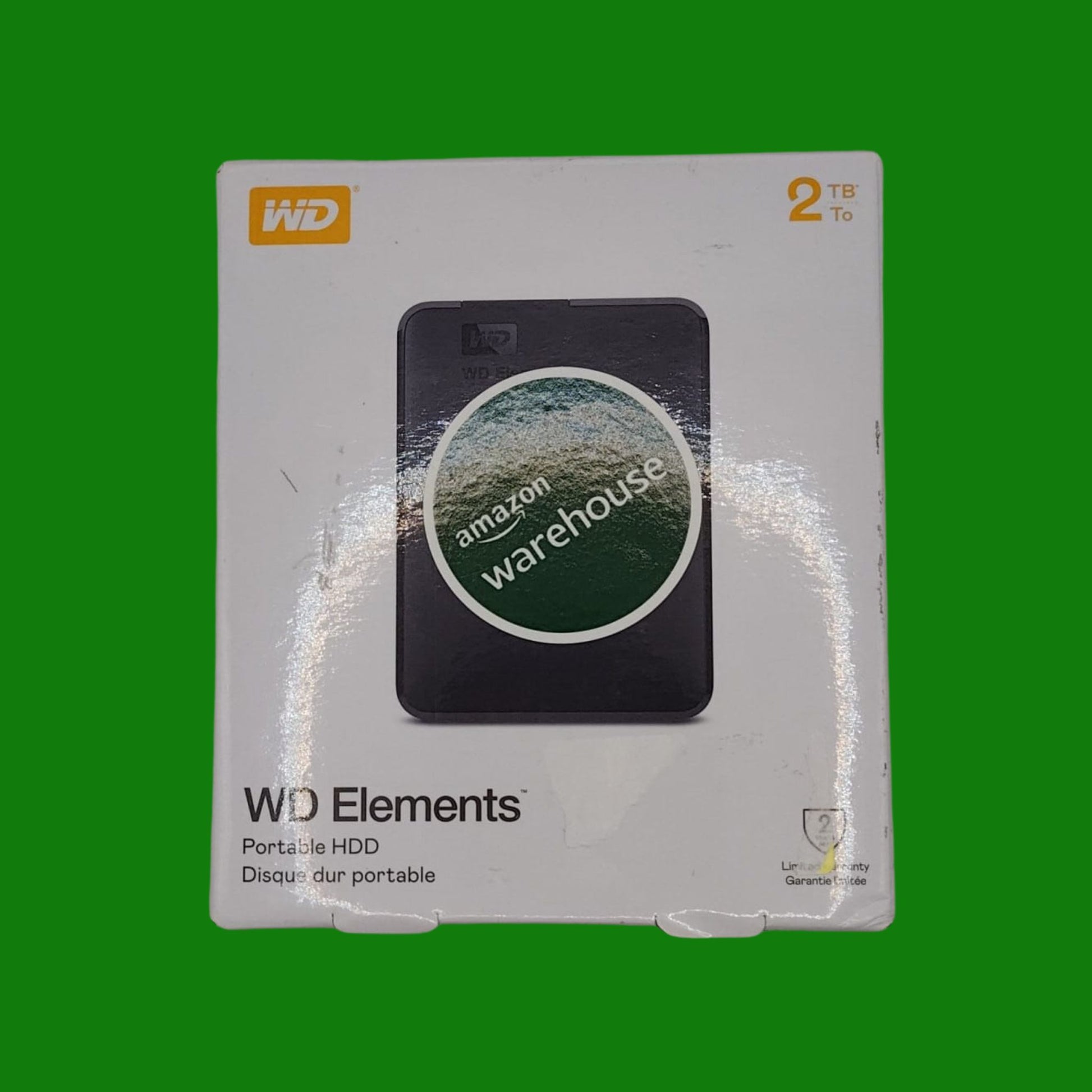 WD 2 TB Elements Portable External Hard Drive - USB 3.0, Black