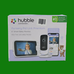 Video monitor hubble nursery pal link premium 5" - hubble connected