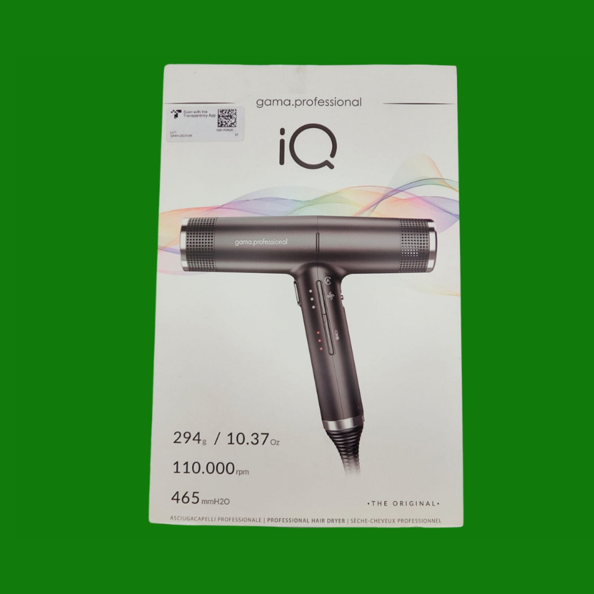 Gama Italy Professional Asciugacapelli Professionale iQ Perfetto -