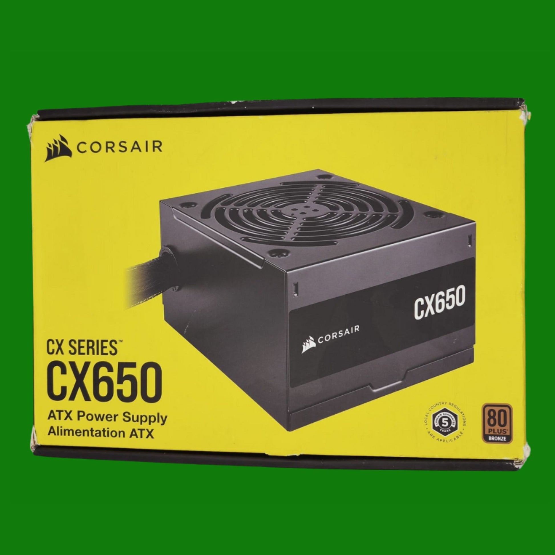 CORSAIR CX650 ATX 650W Alimentazione - Certificazione 80 PLUS Bronze - Bassa Rumorosità