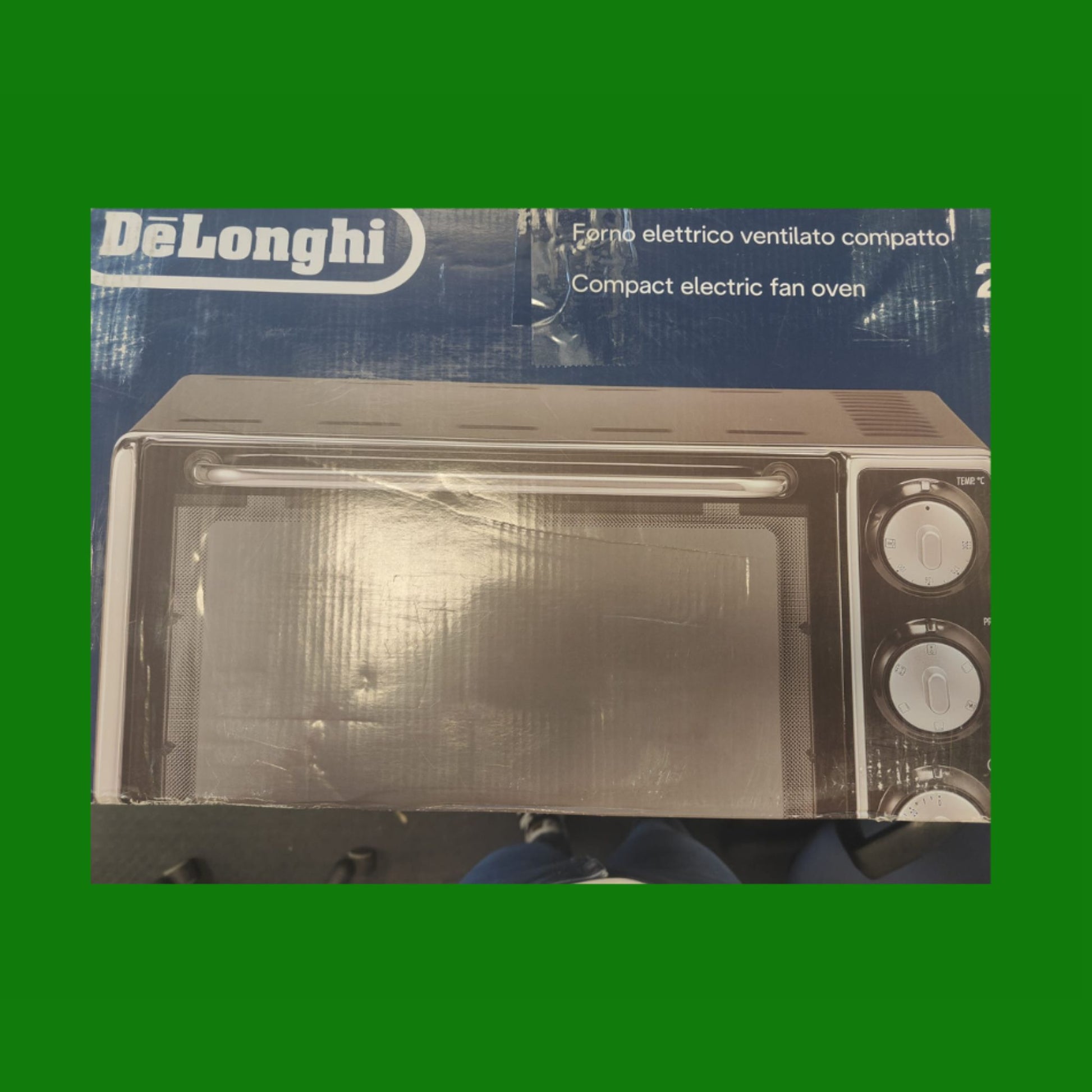 De'Longhi EO20792 Forno Elettrico da 20 Litri con Spegnimento Automatico, 7 Funzioni Cottura,