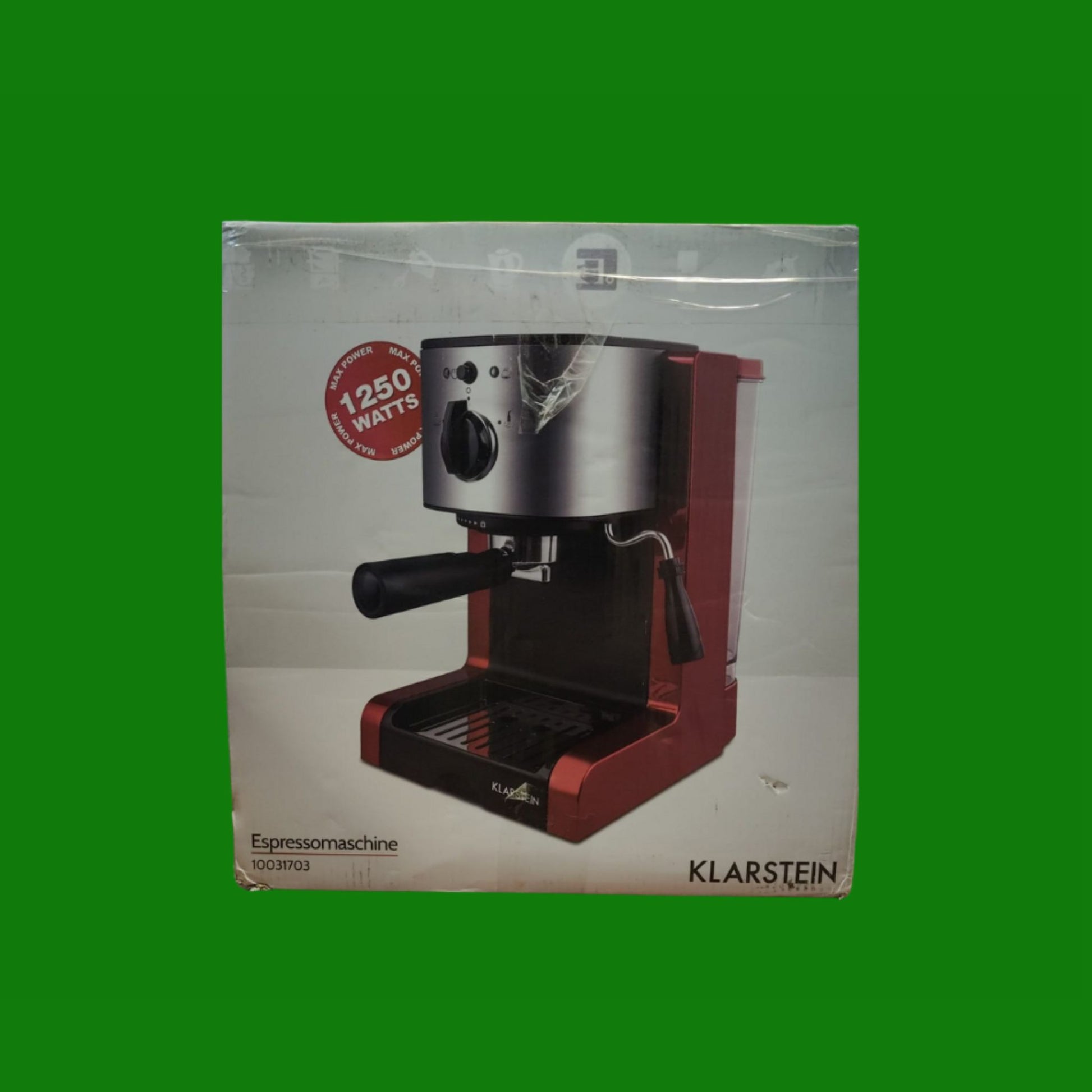 KLARSTEIN Passionata - Macchina da Caffé Macinato