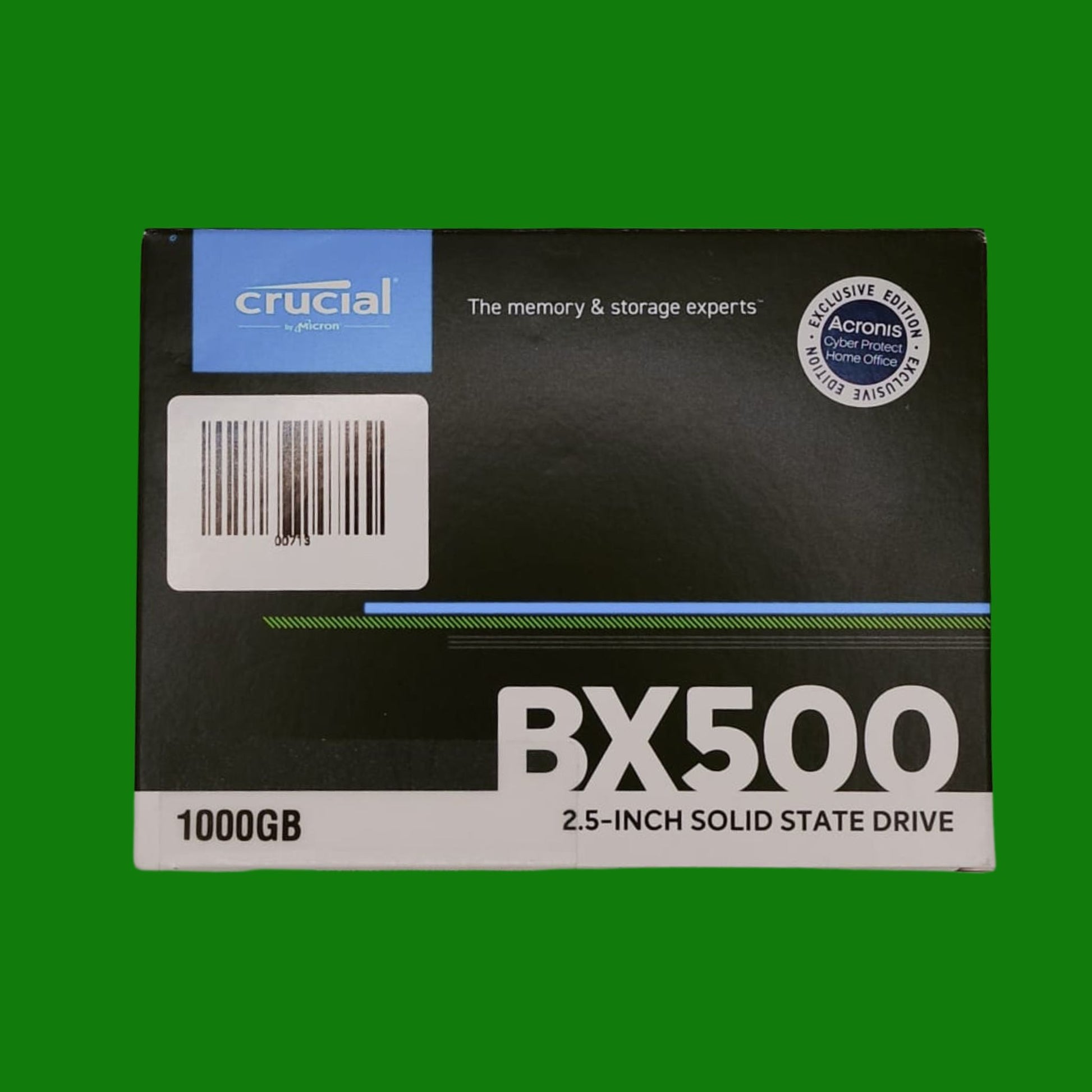 Crucial BX500 SATA SSD 1TB, SSD Interno 2,5", Fino a 540MB