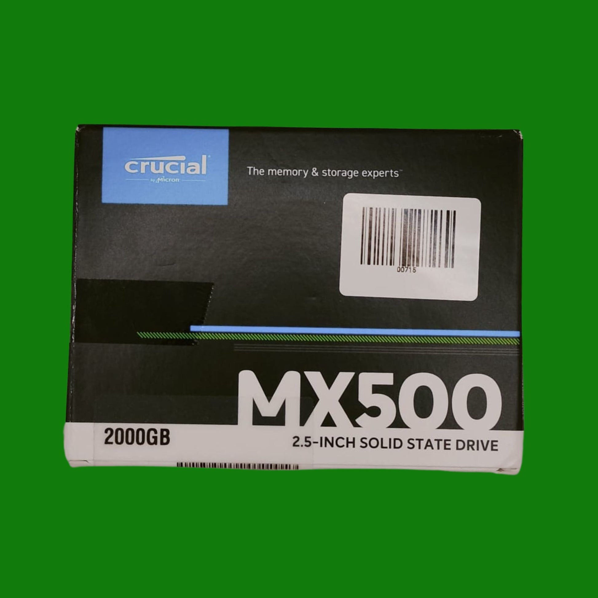 Crucial MX500 2TB 3D NAND SATA da 2,5 pollici SSD Interno