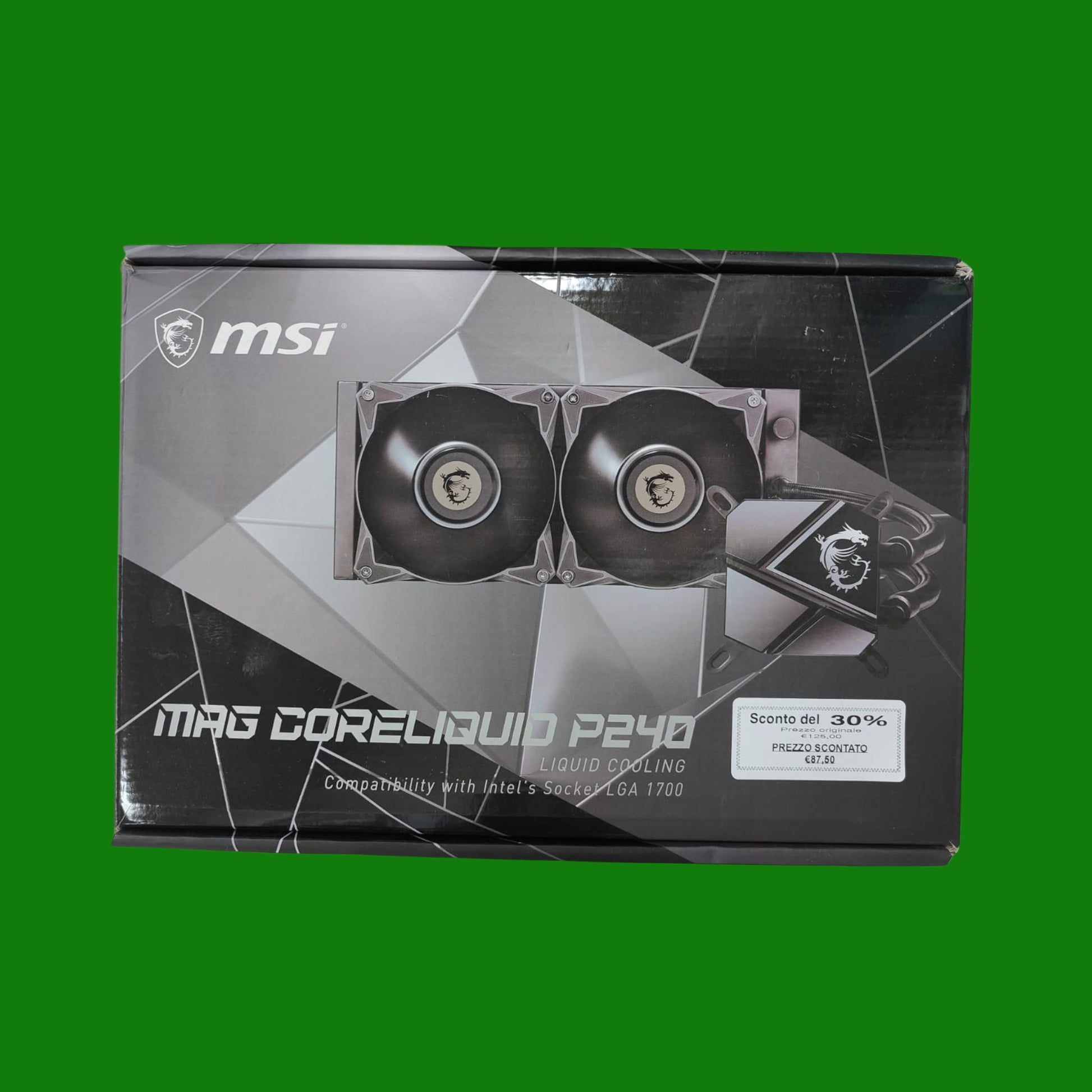MSI MAG CORELIQUID P240 - Dissipatore a liquido 240mm
