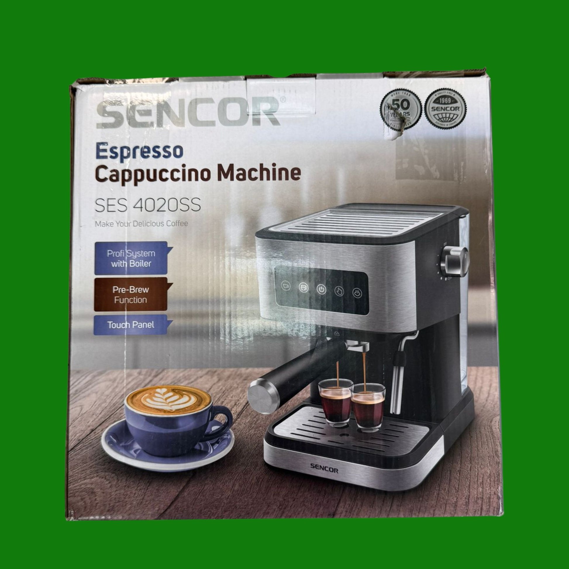 Sencor Macchina da Caffè Espresso SES 4020SS