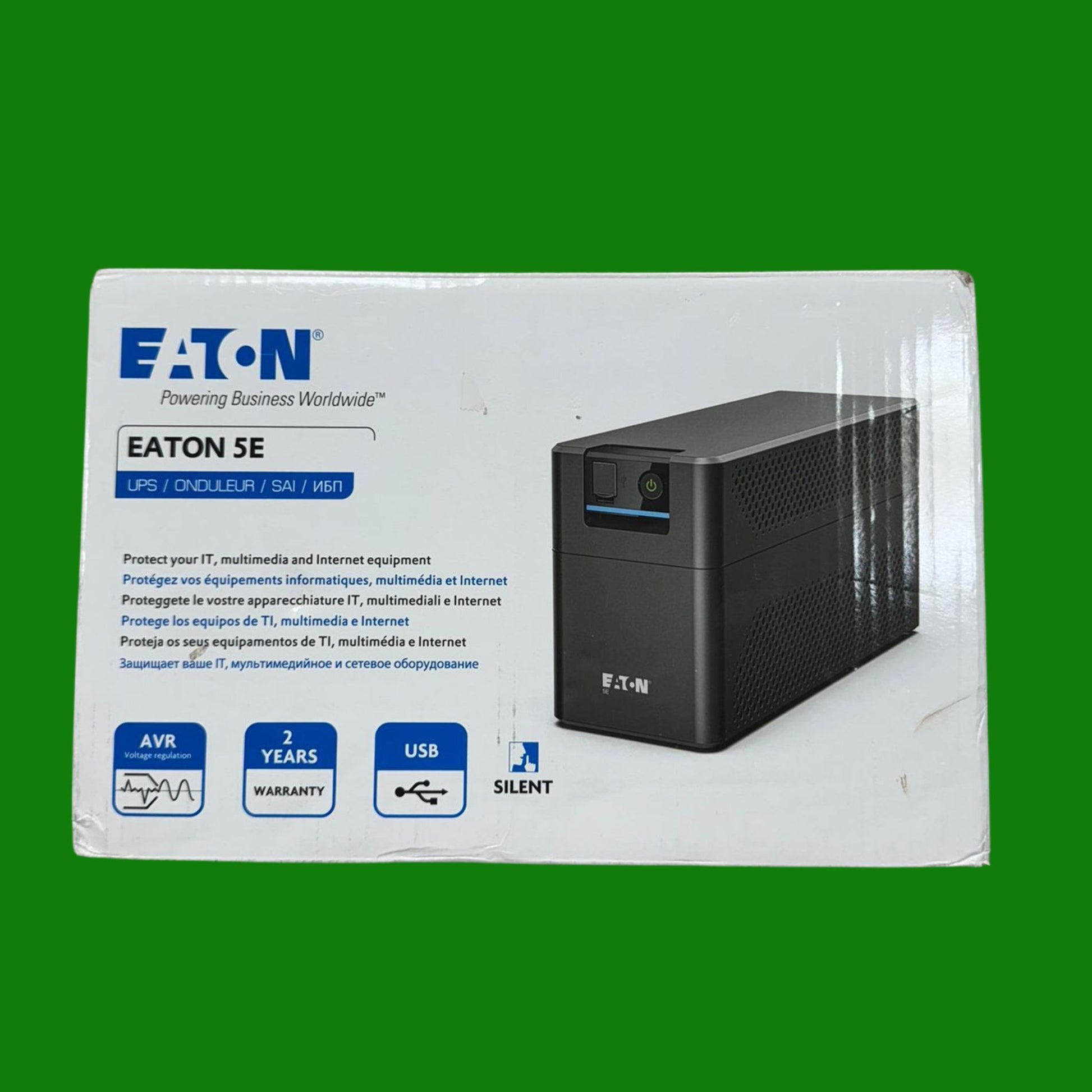 Eaton UPS 5E Gen2 900 USB DIN - Gruppo di continuità line-interactive
