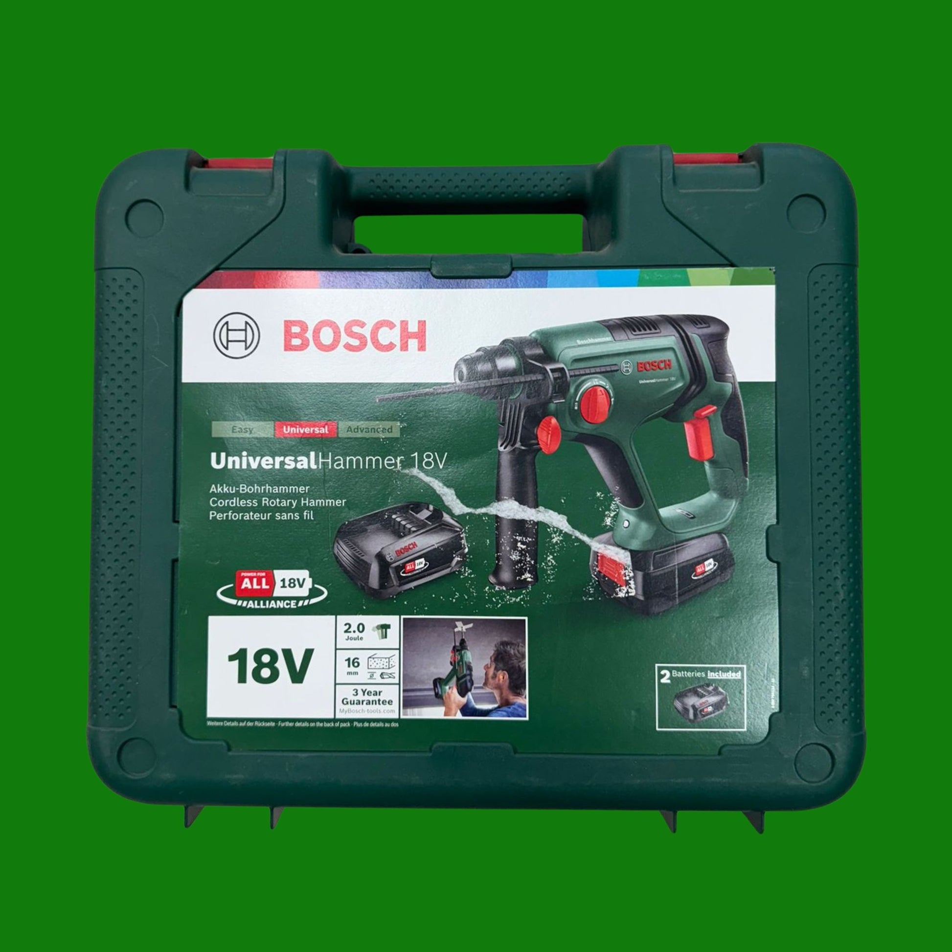 Bosch Martello perforatore a batteria UniversalHammer 18V