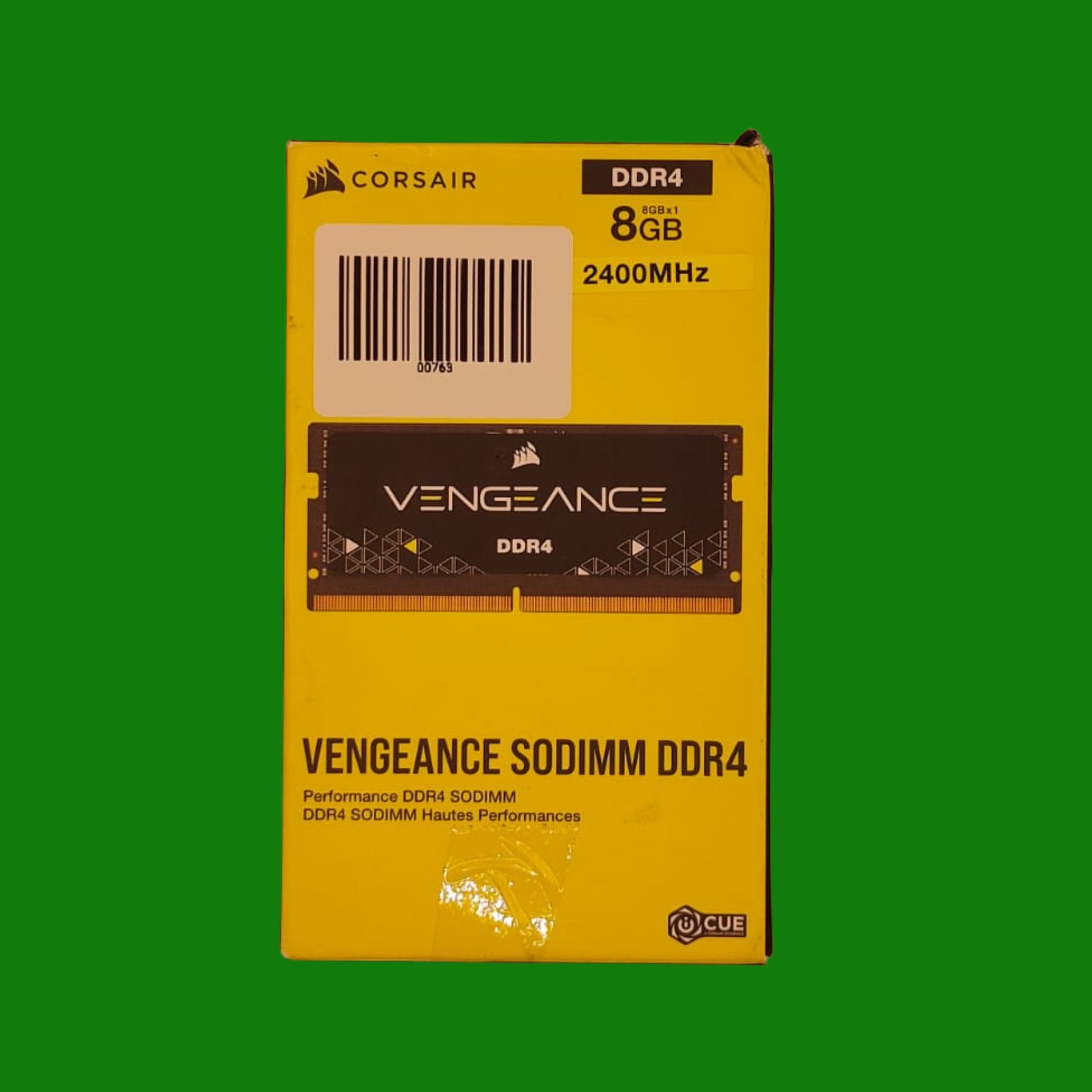 Corsair Vengeance SODIMM 8GB (1x8GB) DDR4 2400MHz CL16 Memoria