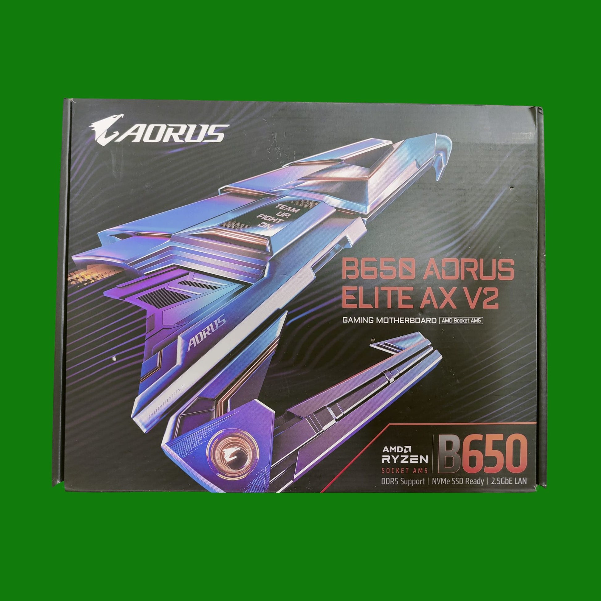 GIGABYTE B650 AORUS ELITE AX V2 Scheda madre - AMD Ryzen serie 9000, VRM a 12+2+2 fasi, fino a 8000 MHz DDR5 (OC), 1xPCIe 5.0 + 2xPCIe 4.0 M.2, LAN 2,5 GbE, WIFI 6E, USB 3.2 Gen 2