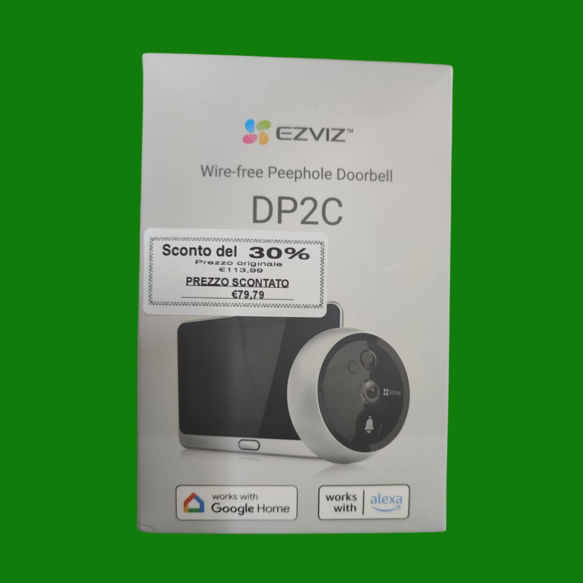 EZVIZ Spioncino Digitale 1080p Video Spioncino Senza Fili