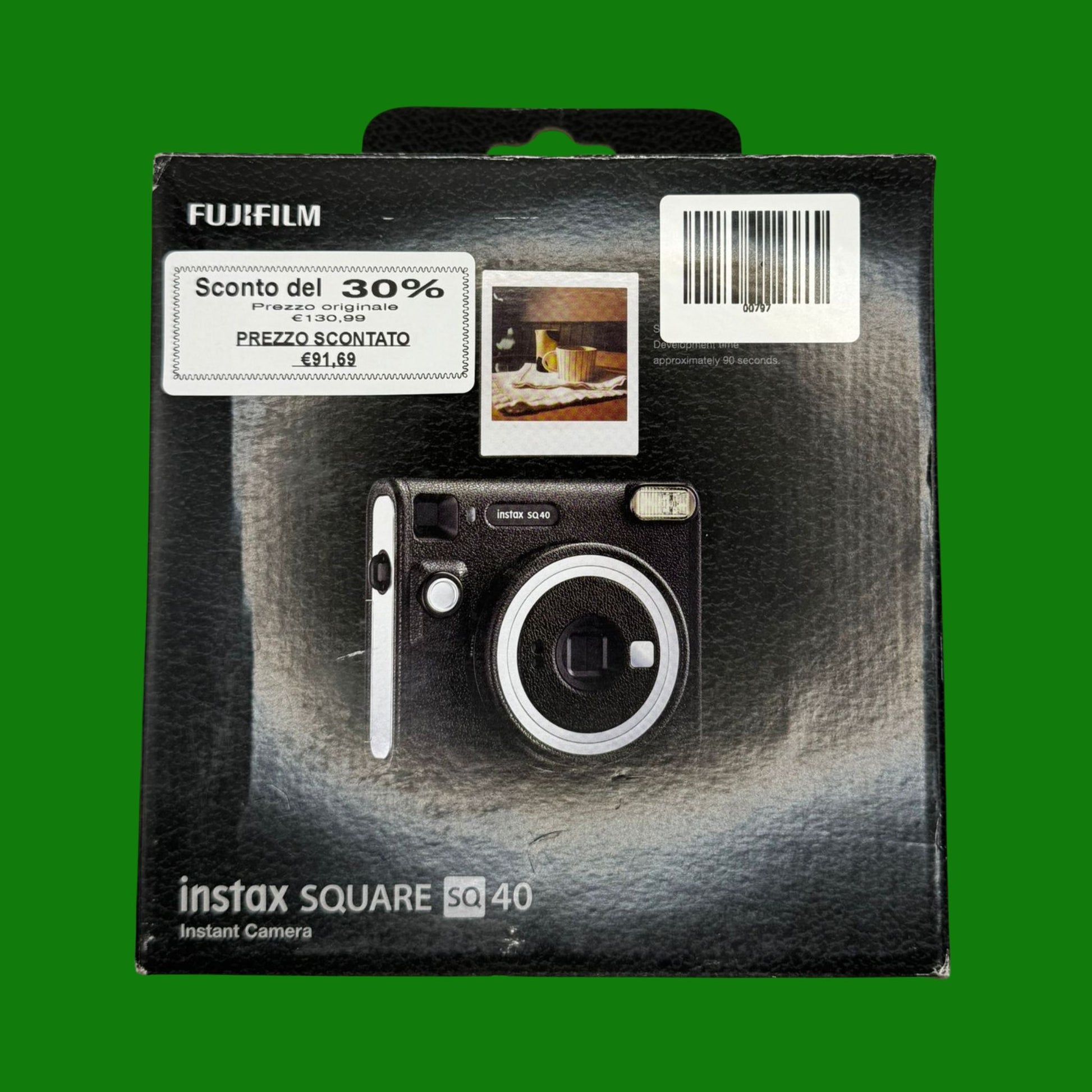 Fujifilm instax SQUARE SQ40 - Fotocamera Istantanea, Esposizione Automatica