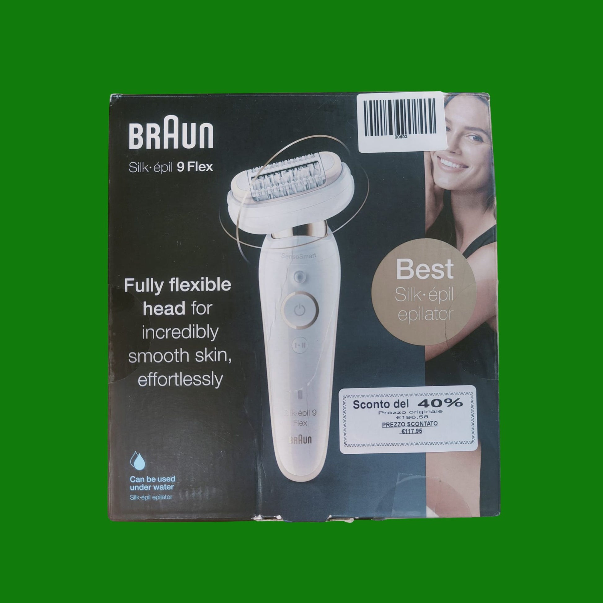 Braun Silk-épil 9 Flex SES 9001 3D Silk-épil 9 Flex SES 9001 3D, Weiß/Gold (6 C62)