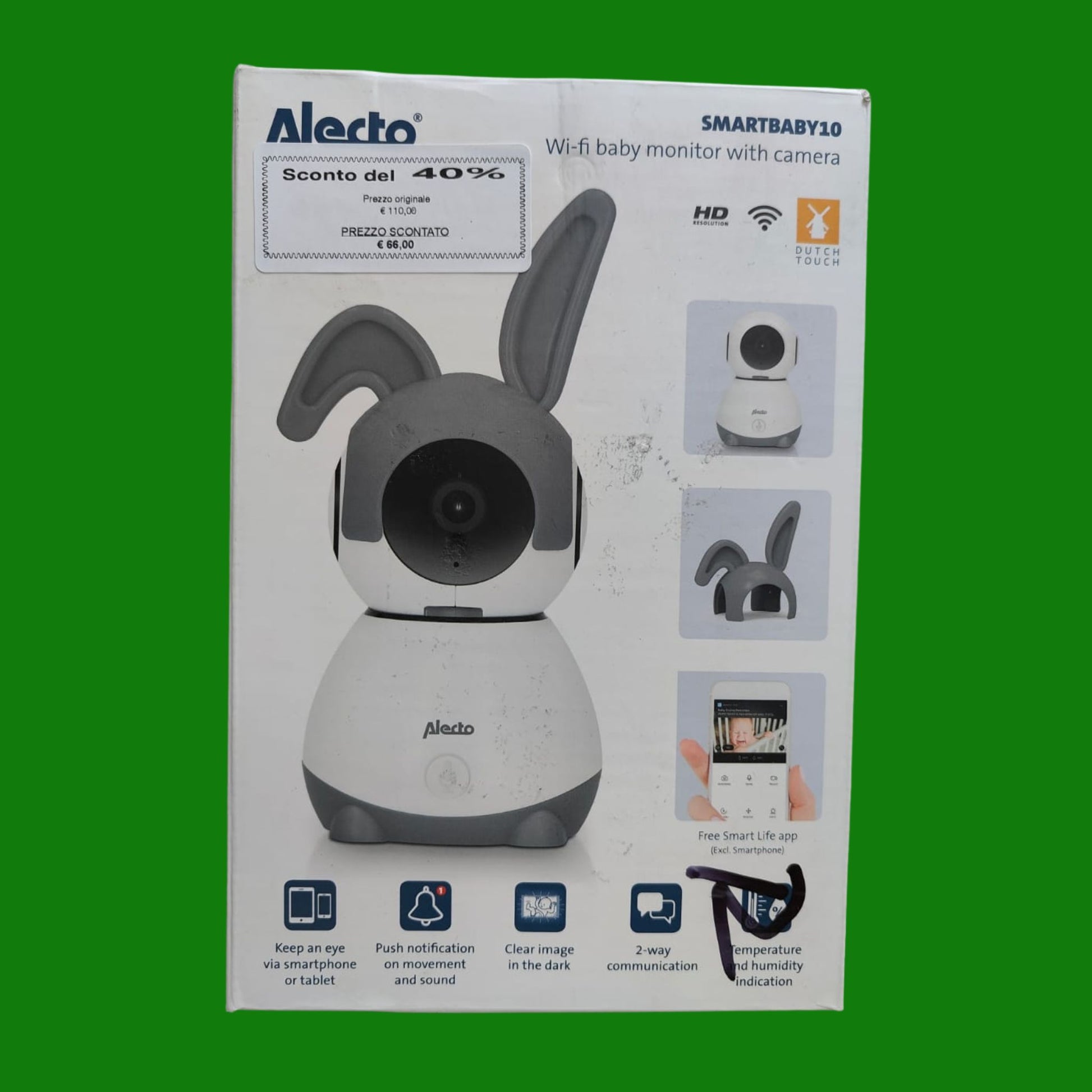 Alecto Babyphone con telecamera e WiFi/WLAN