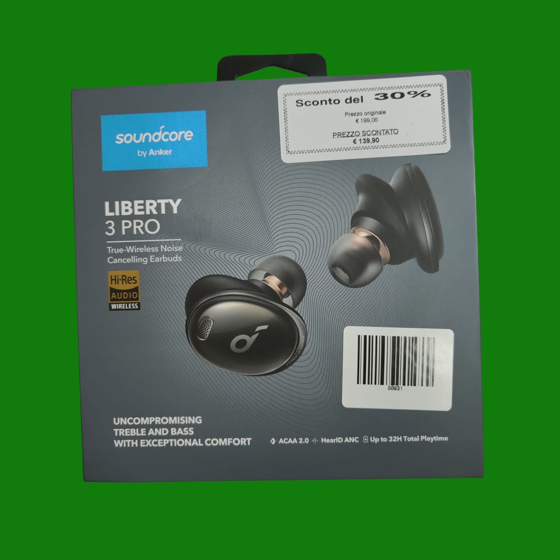Soundcore Auricolari con cancellazione del Rumore Liberty 3 PRO di Anke