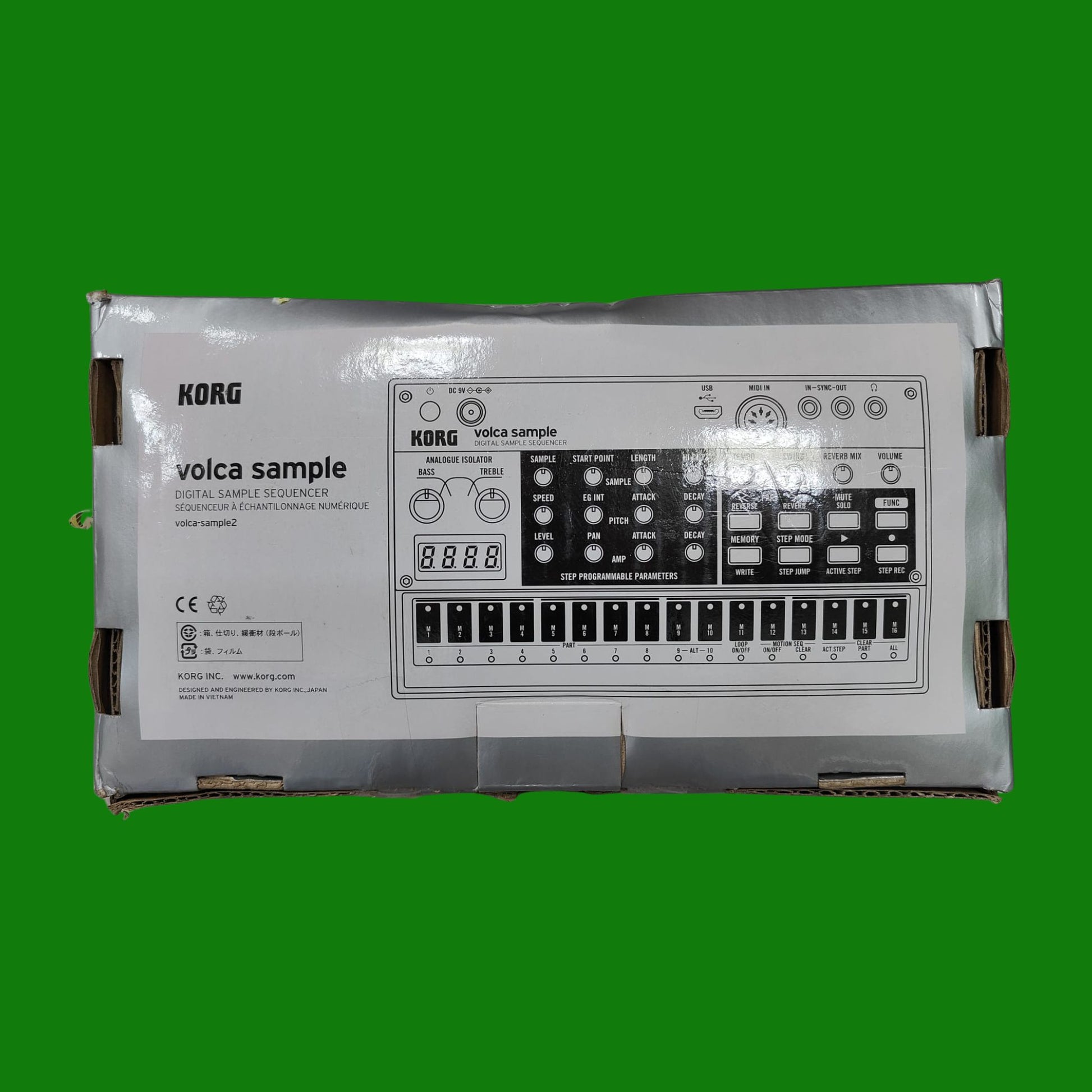 Korg - volca Sample2 - Digital Sample Sequencer Synthesizer