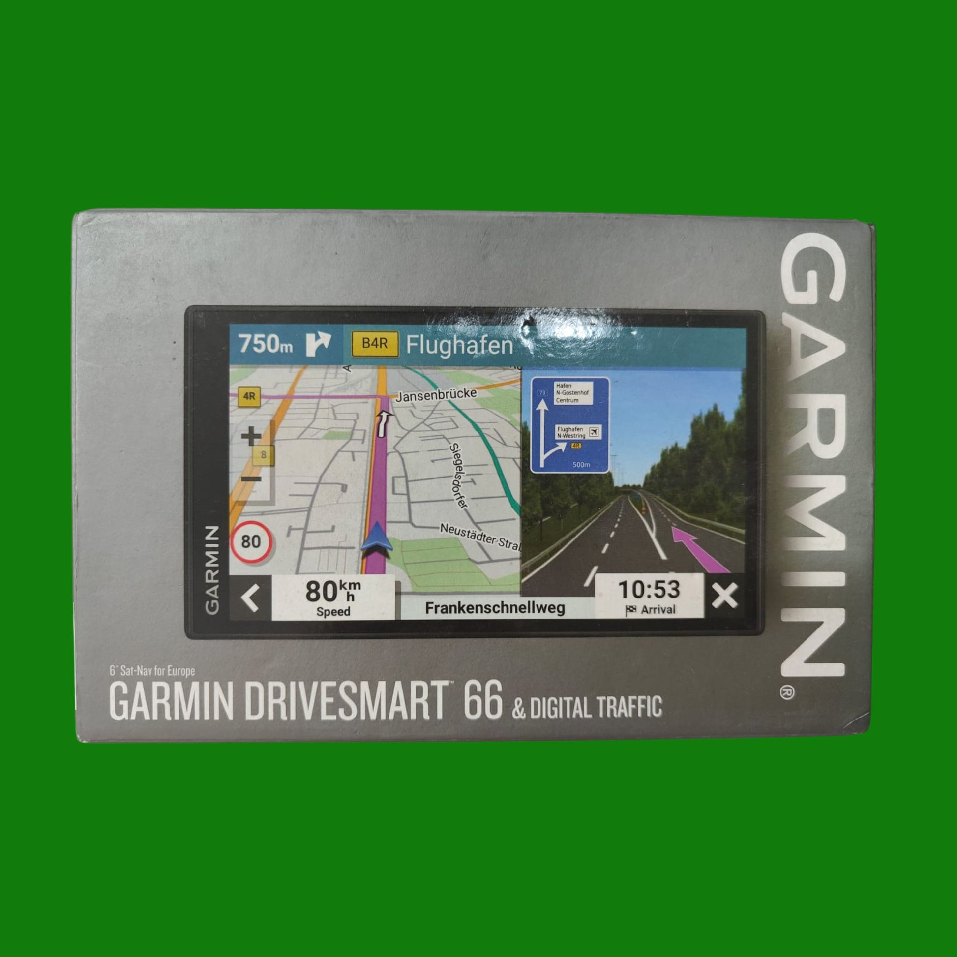 Garmin DriveSmart 66 MTD, Navigatore GPS per Auto, Display 6", Touchscreen