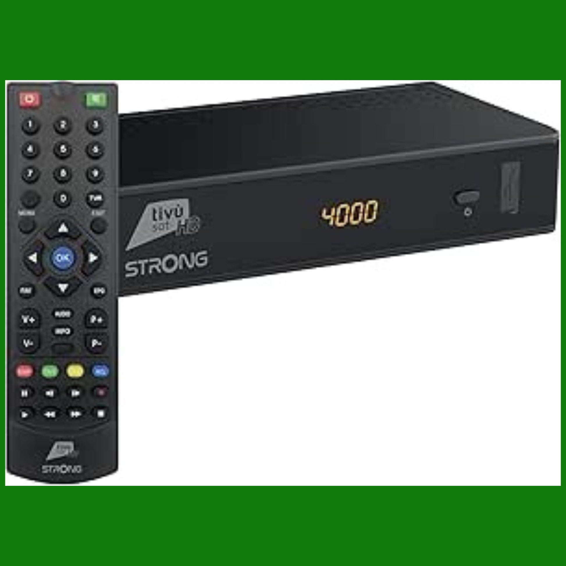 STRONG - Decoder Satellitare SRT 7807TIVU - Tivùsat HD