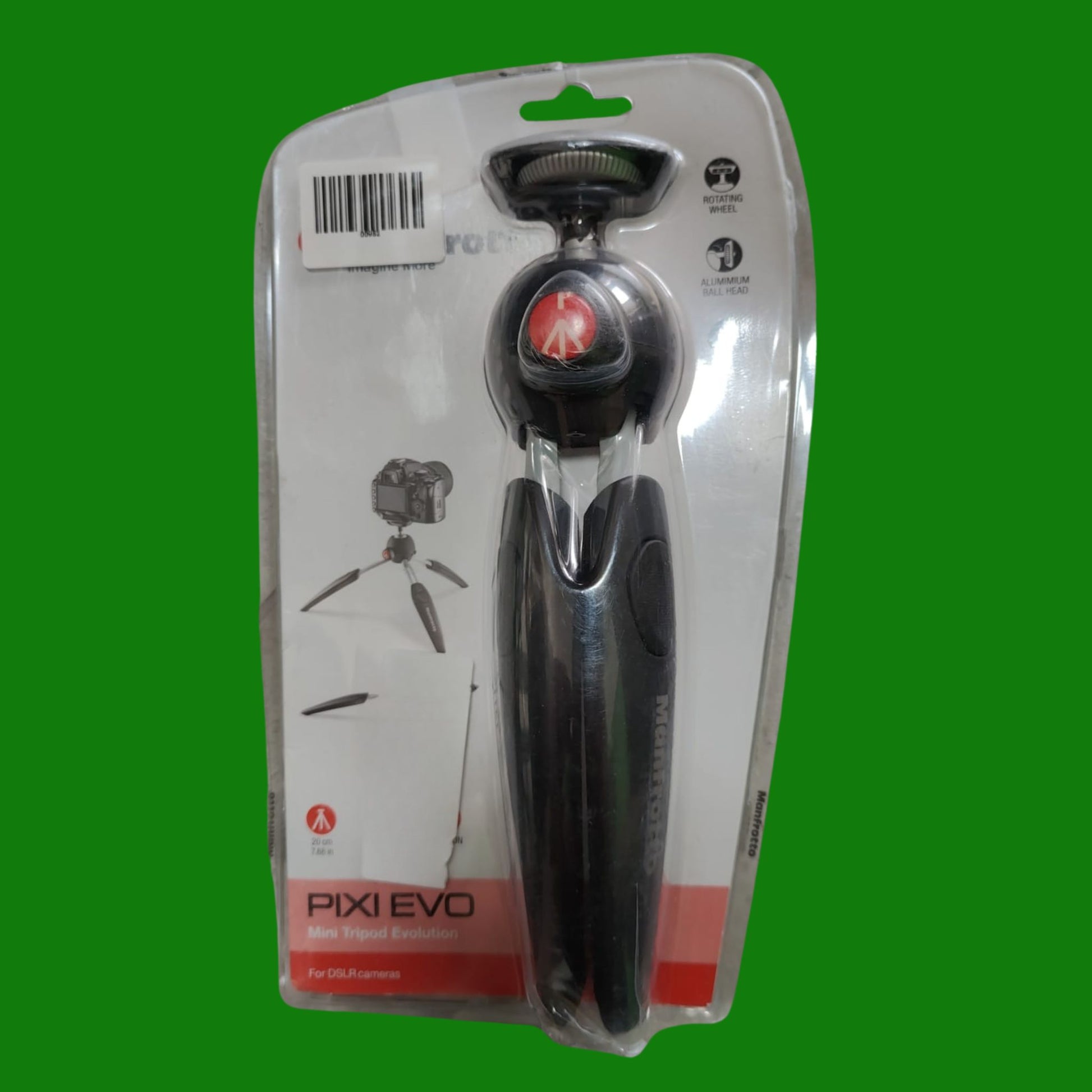 Manfrotto MTPIXIEVO-BK Treppiedi da Tavolo a 2 Sezioni