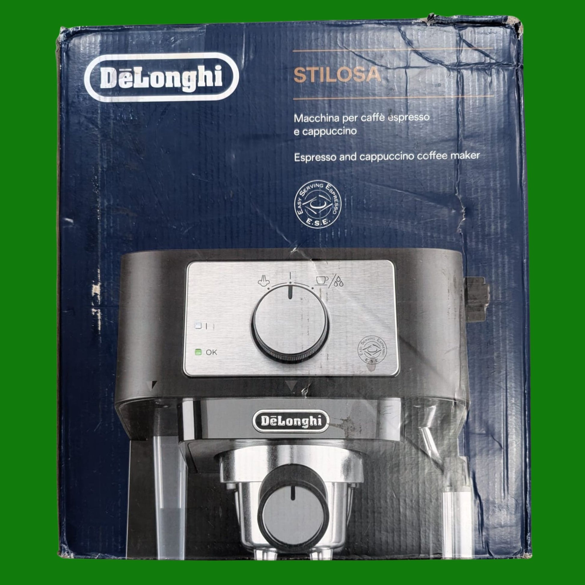 De'Longhi EC260.BK Macchina da Caffè Per Polvere o in Cialde E.S.E