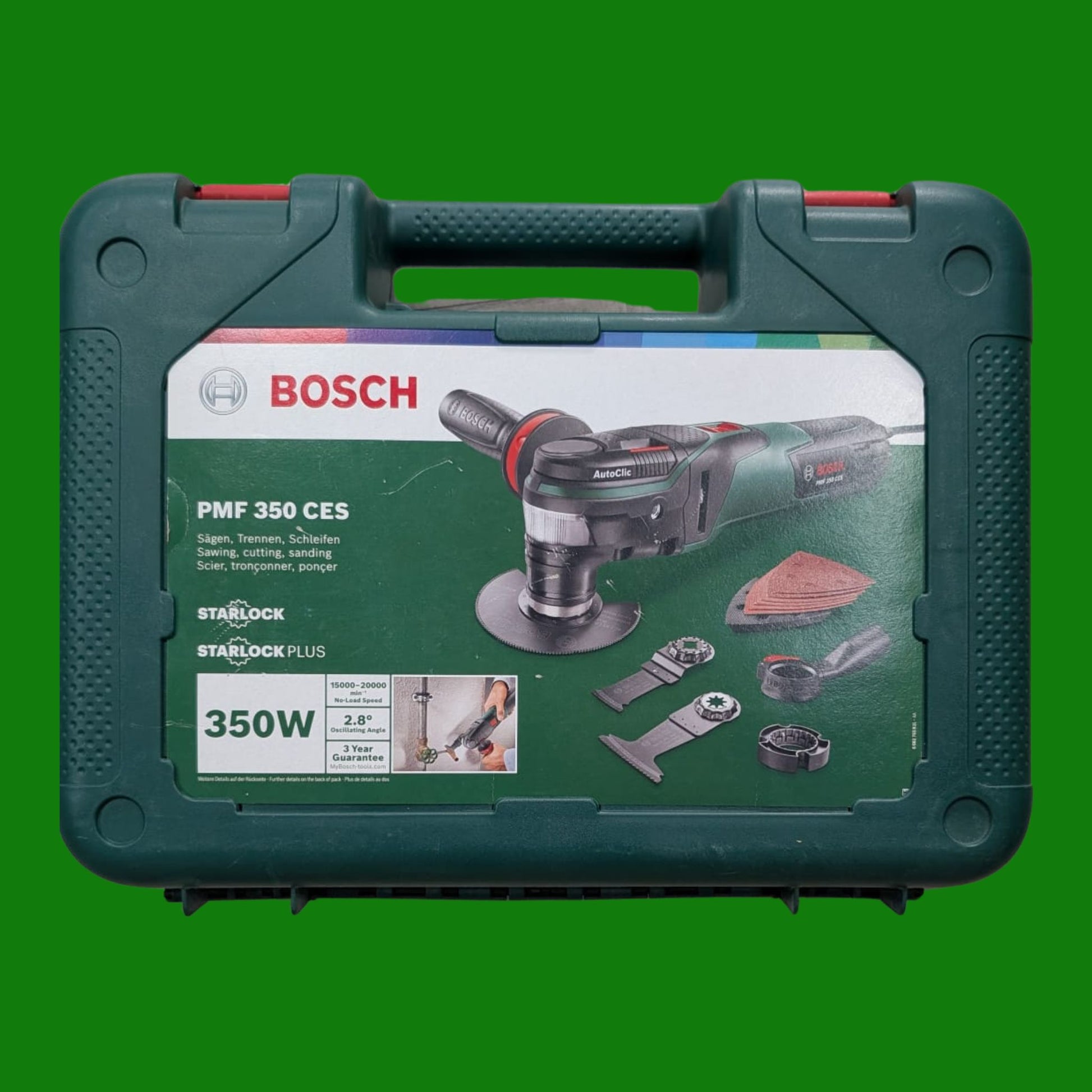 Bosch PMF 350 CES Utensile Multifunzione, 350 Watt