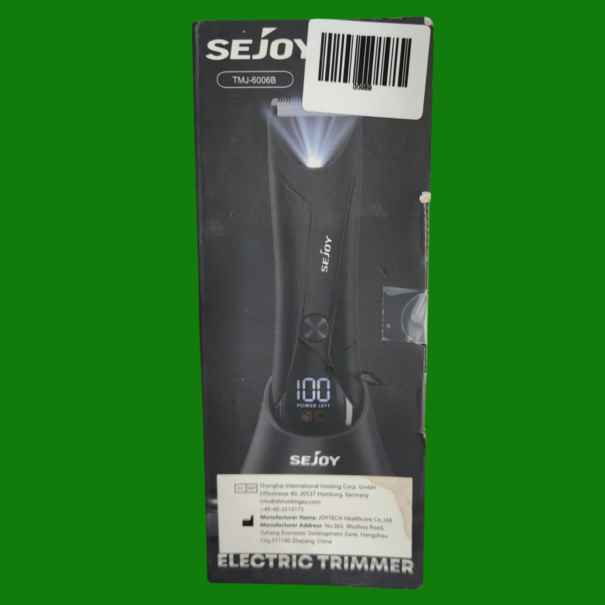 Rifinitore Corpo Uomo, Rasoio Elettrico Rasapeli per Inguine con Luce LED