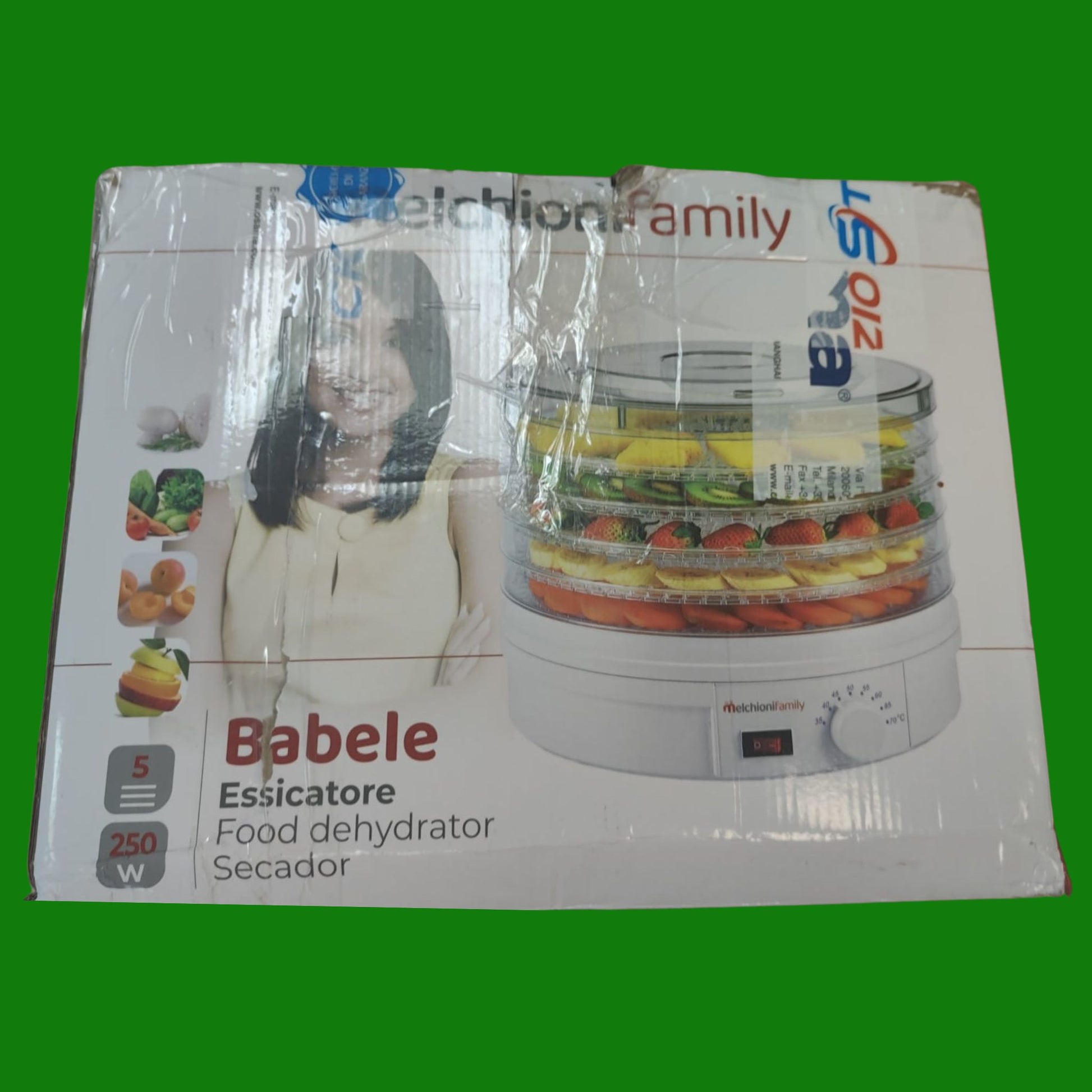 Melchioni Family | Essiccatore Elettrico BABELE, Essiccatore Alimentare Multiuso