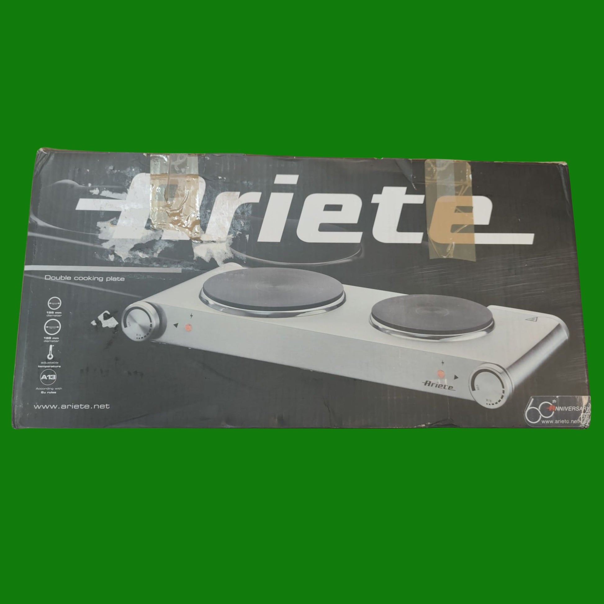 Piastra di cottura doppia ARIETE  60th  anniversay