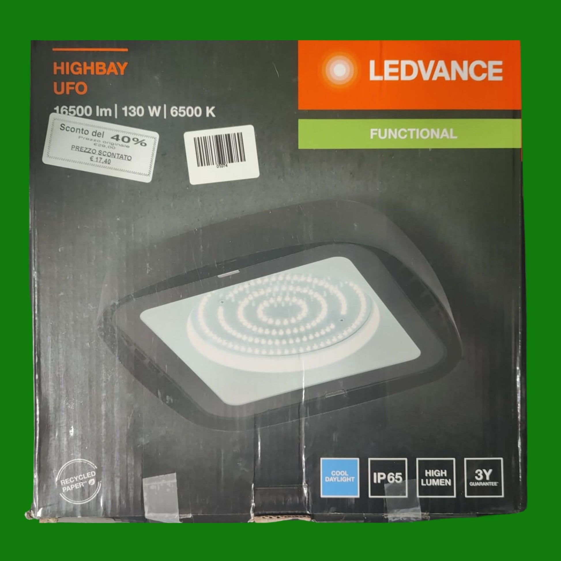 PROIETTORE A LED UFO HIGHBAY 150W ledvance