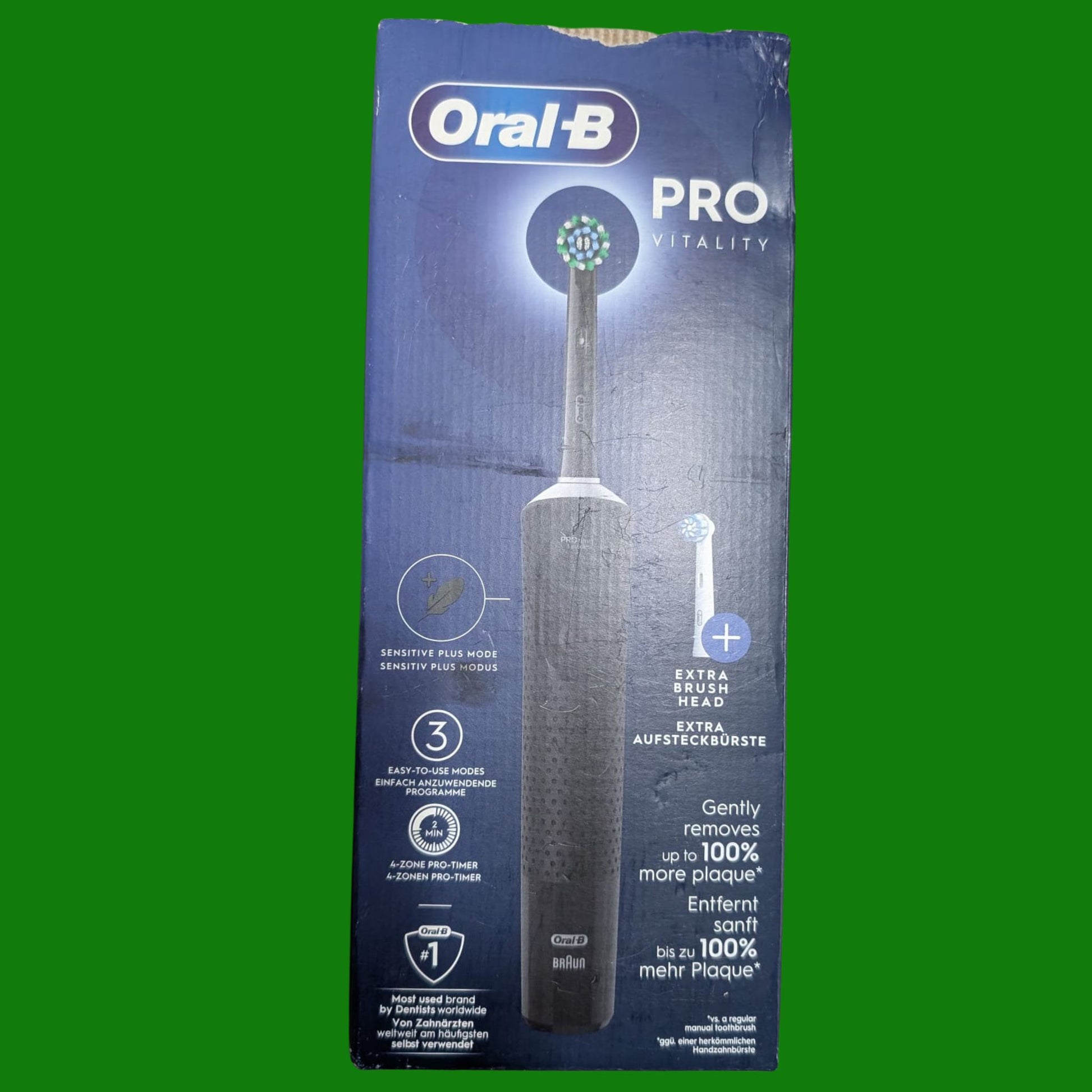 Goal Zero Oral-B Vitality Pro Black + Extra Refill