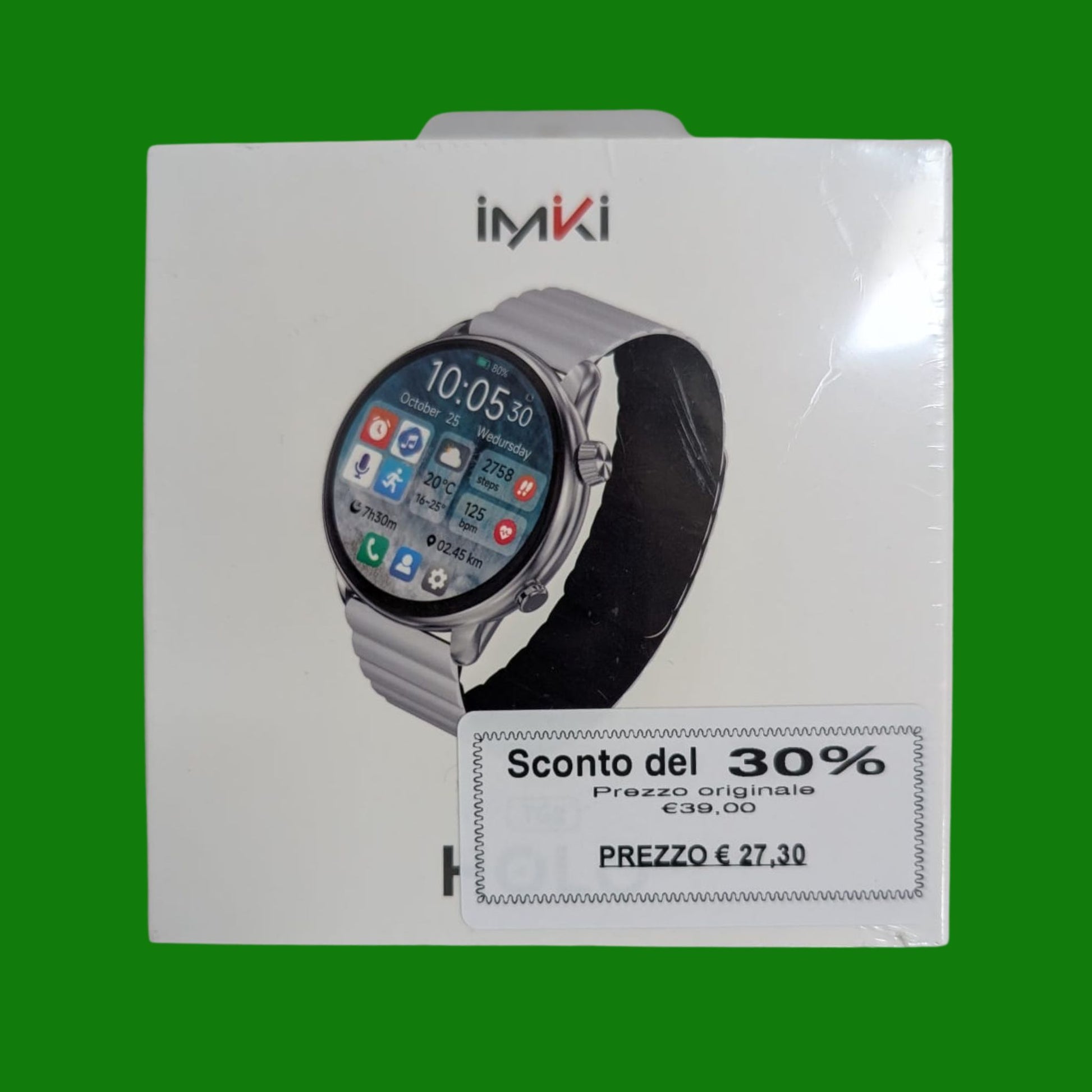 IMIKI HOLO TG2 - Smartwatch uomo donna - Display AMOLED 1,43