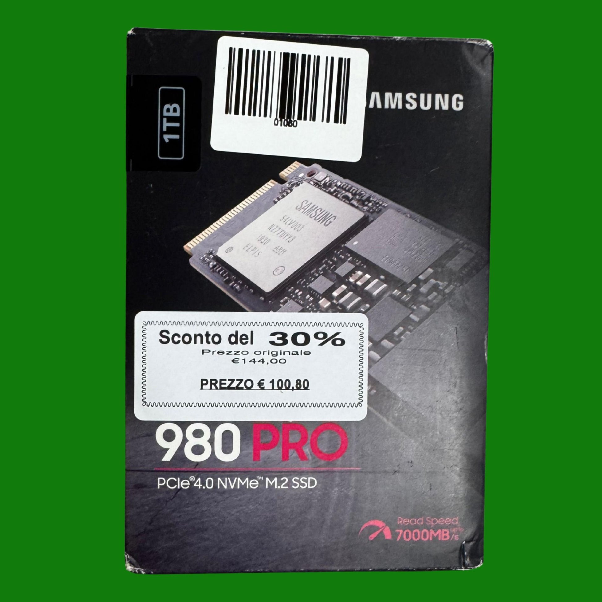 Samsung Memorie MZ-V8P1T0B 980 PRO SSD Interno da 1TB
