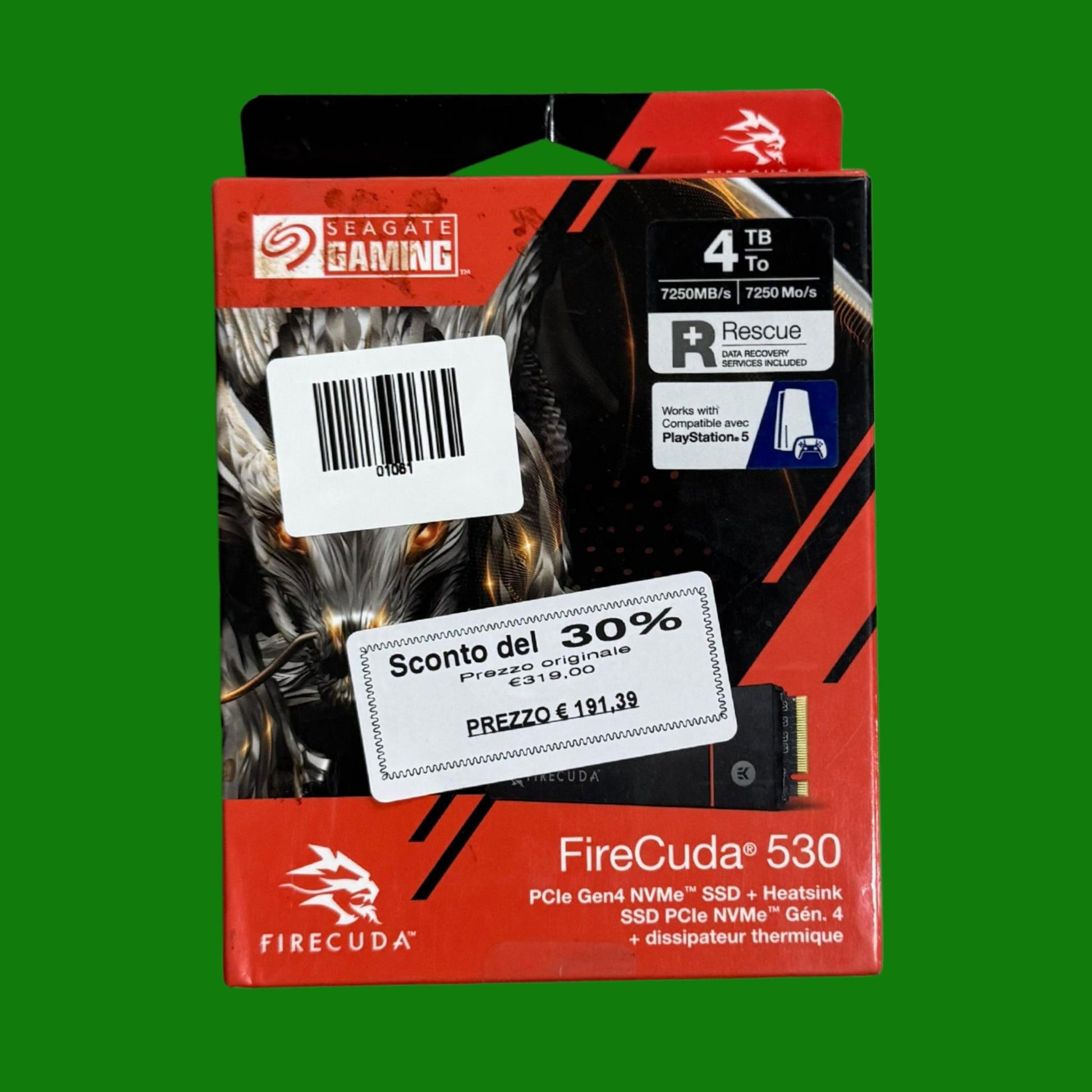 SSD 4TB Seagate Firecuda 530